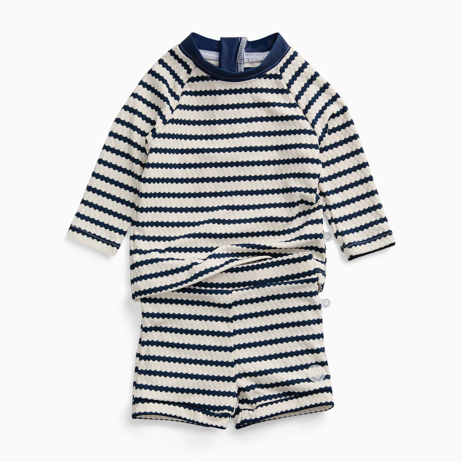 Midnight Wave Rash Vest & Swim Shorts - Image 2