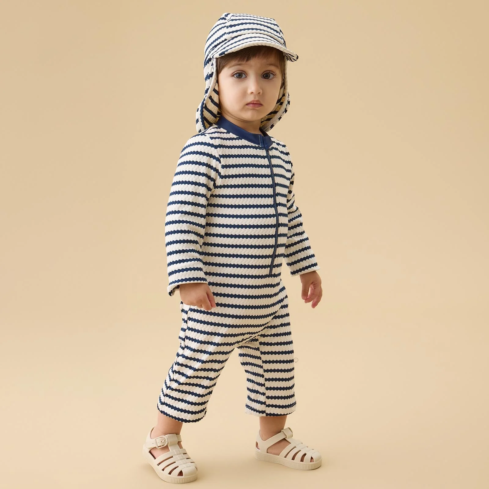 Midnight Wave Sunsafe Swimsuit