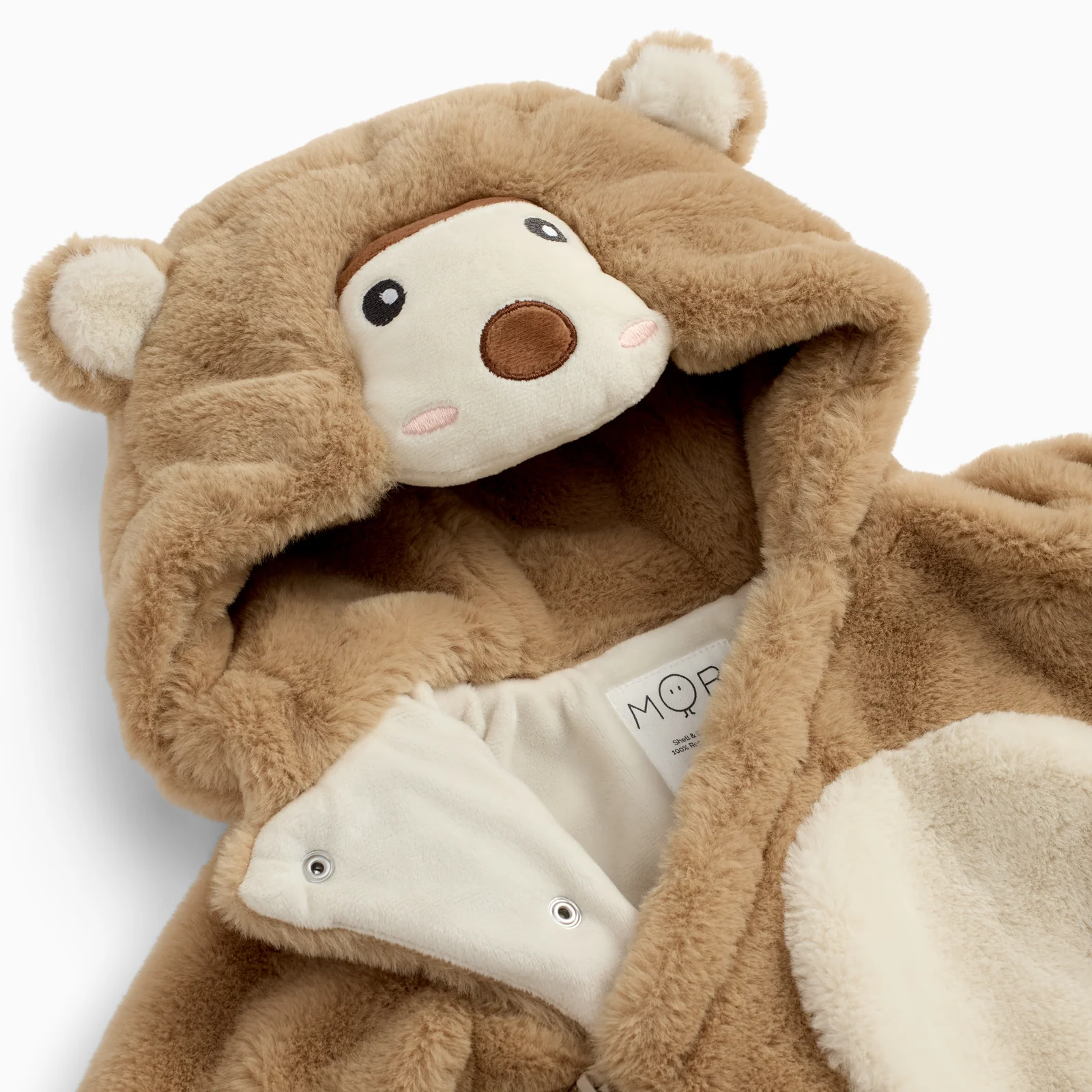Monkey Faux Fur Pramsuit - Image 5