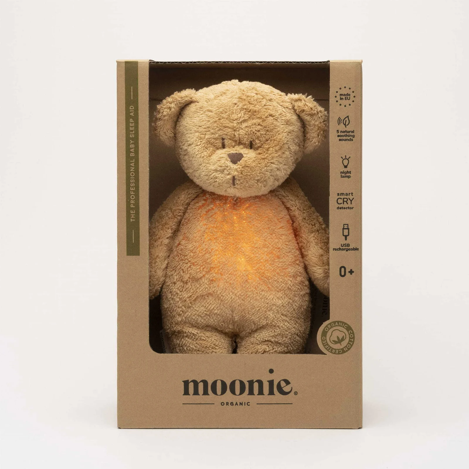 Moonie Humming Organic Bear Night Light Original - Image 2