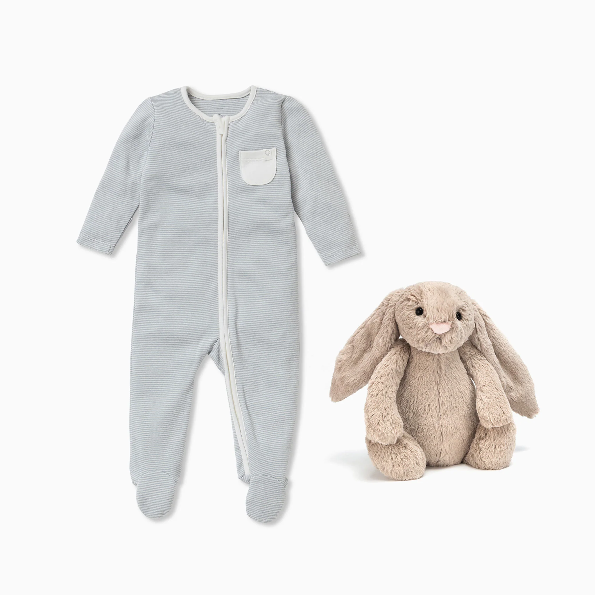 MORI Personalised Sleepsuit & Jellycat Soft Toy Set - Image 18