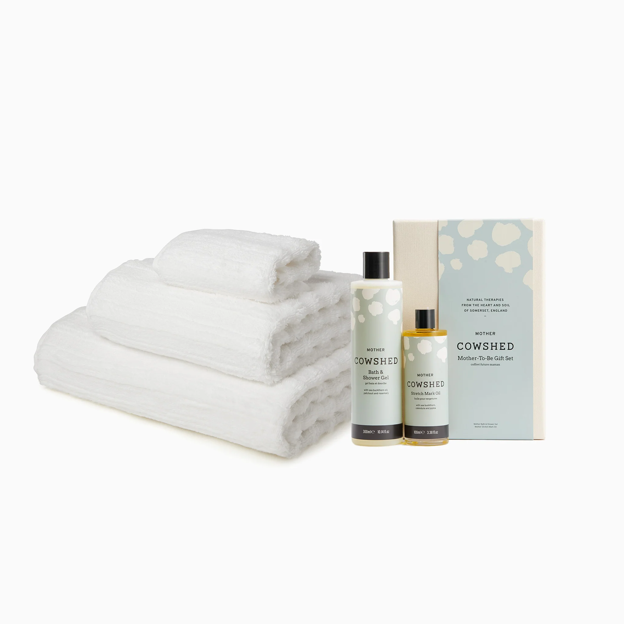 MORI Towels and Cowshed Mum-to-Be Gift Set - Image 2