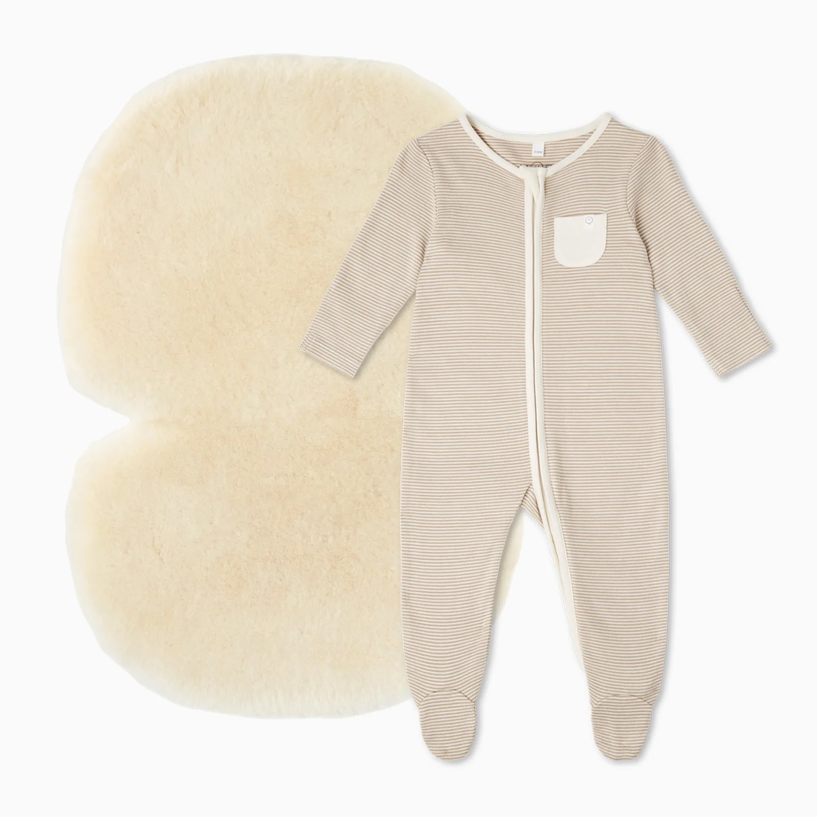 MORI x BINIBAMBA Sleepsuit & Snuggler Buggy Liner Gift Set