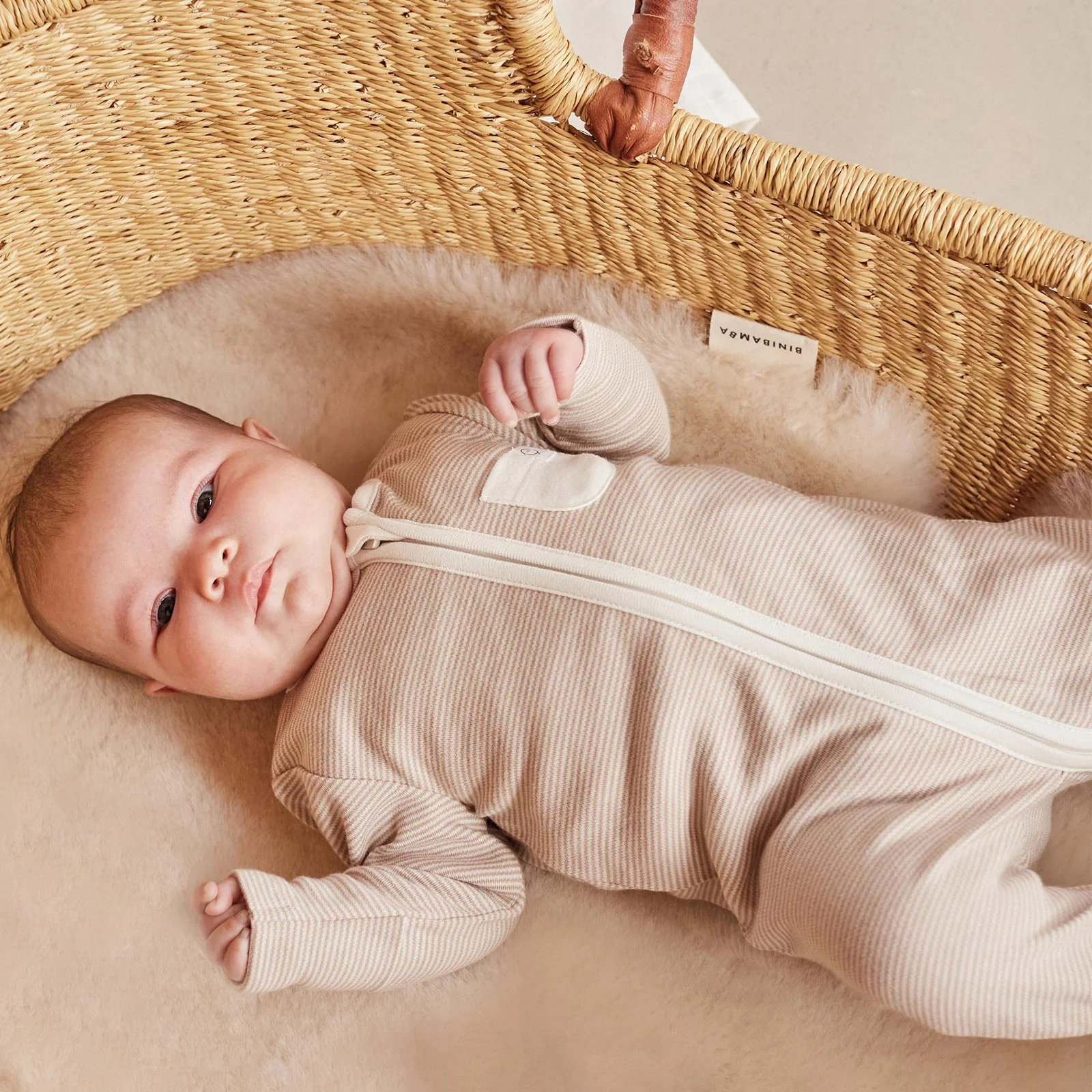 MORI x BINIBAMBA Sleepsuit & Snuggler Buggy Liner Gift Set - Image 4
