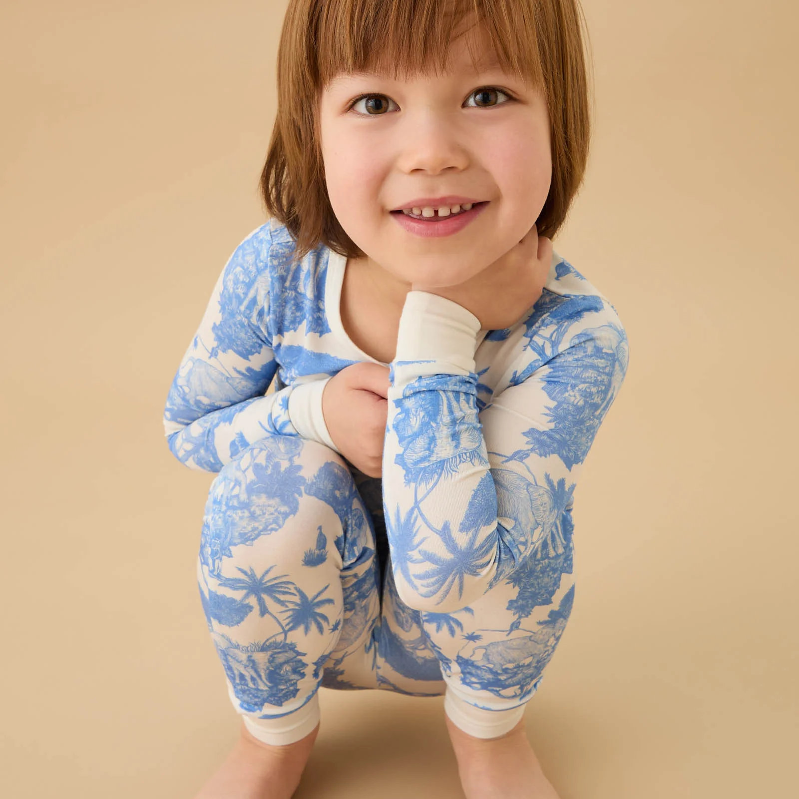MORI x Desmond & Dempsey Blue Pyjamas