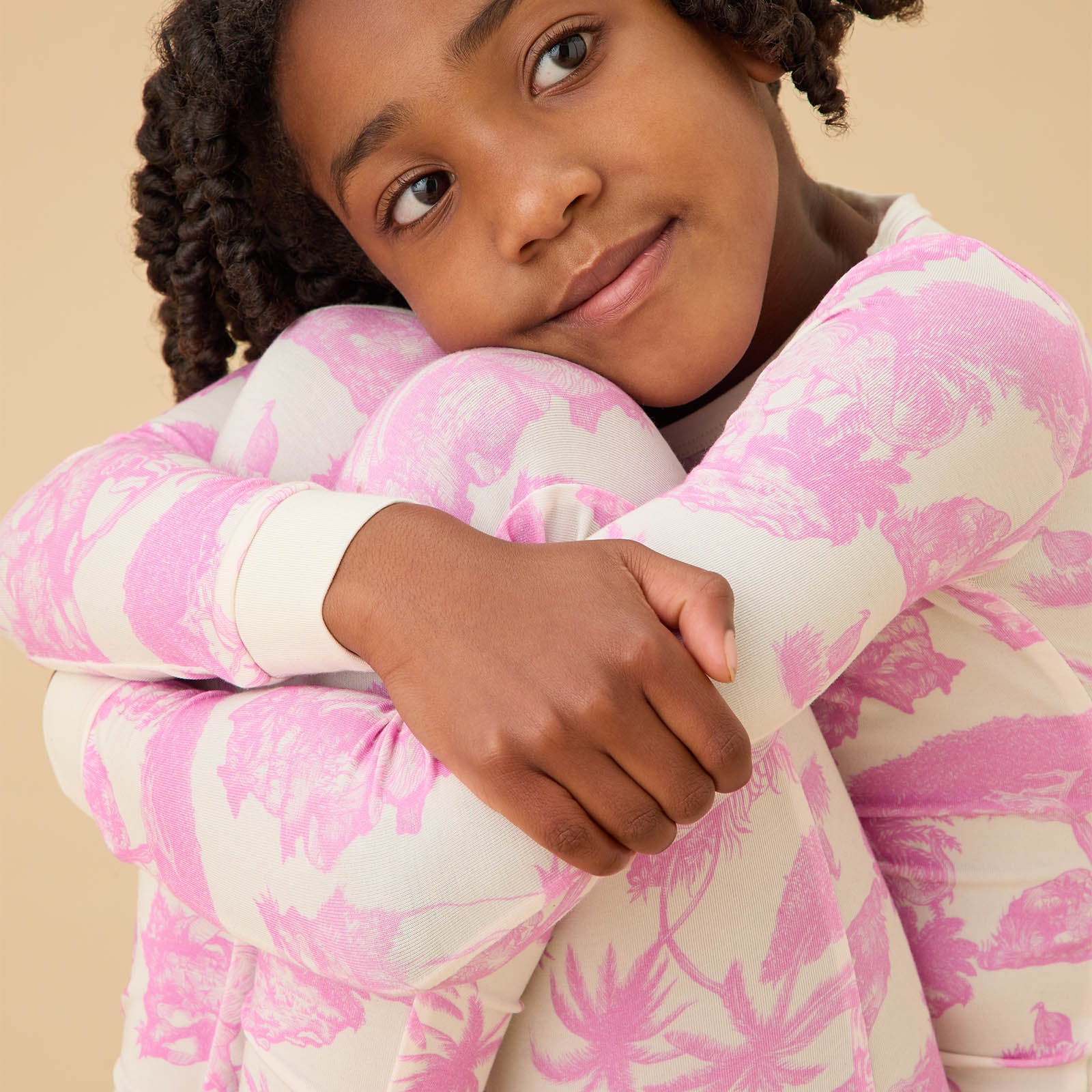 MORI x Desmond & Dempsey Pink Pyjamas