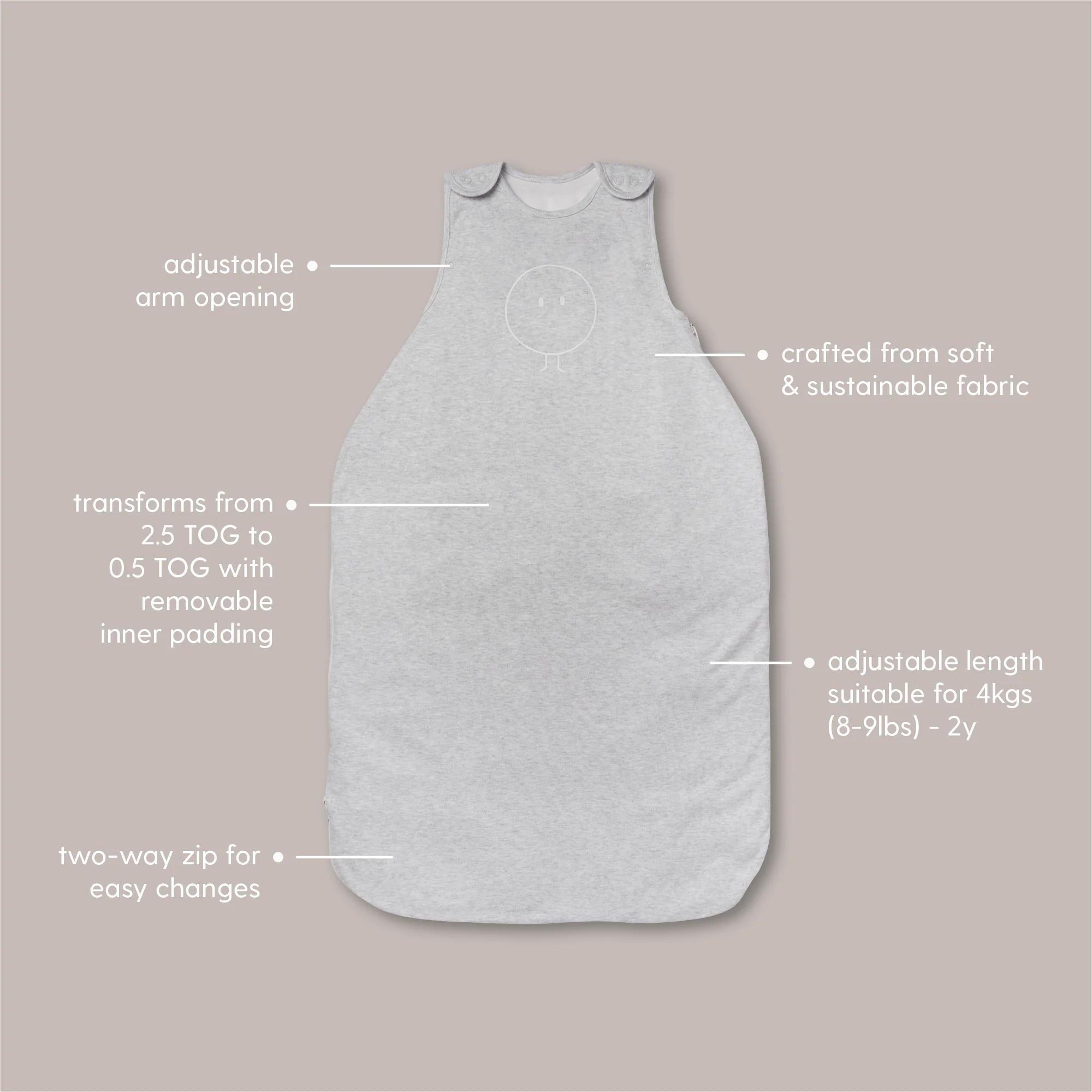 Multi TOG Clever Sleeping Bag - Image 2
