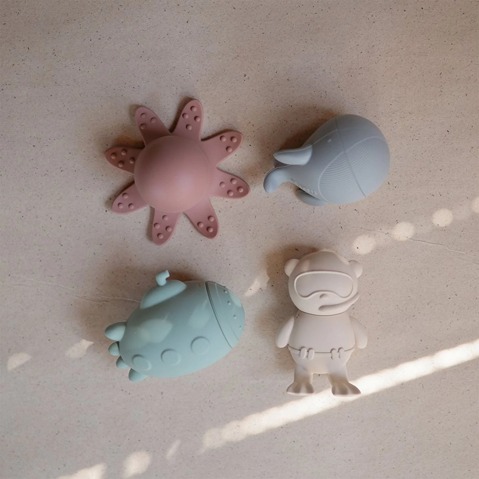 Mushie Sea Life Bath Play Set - Image 4
