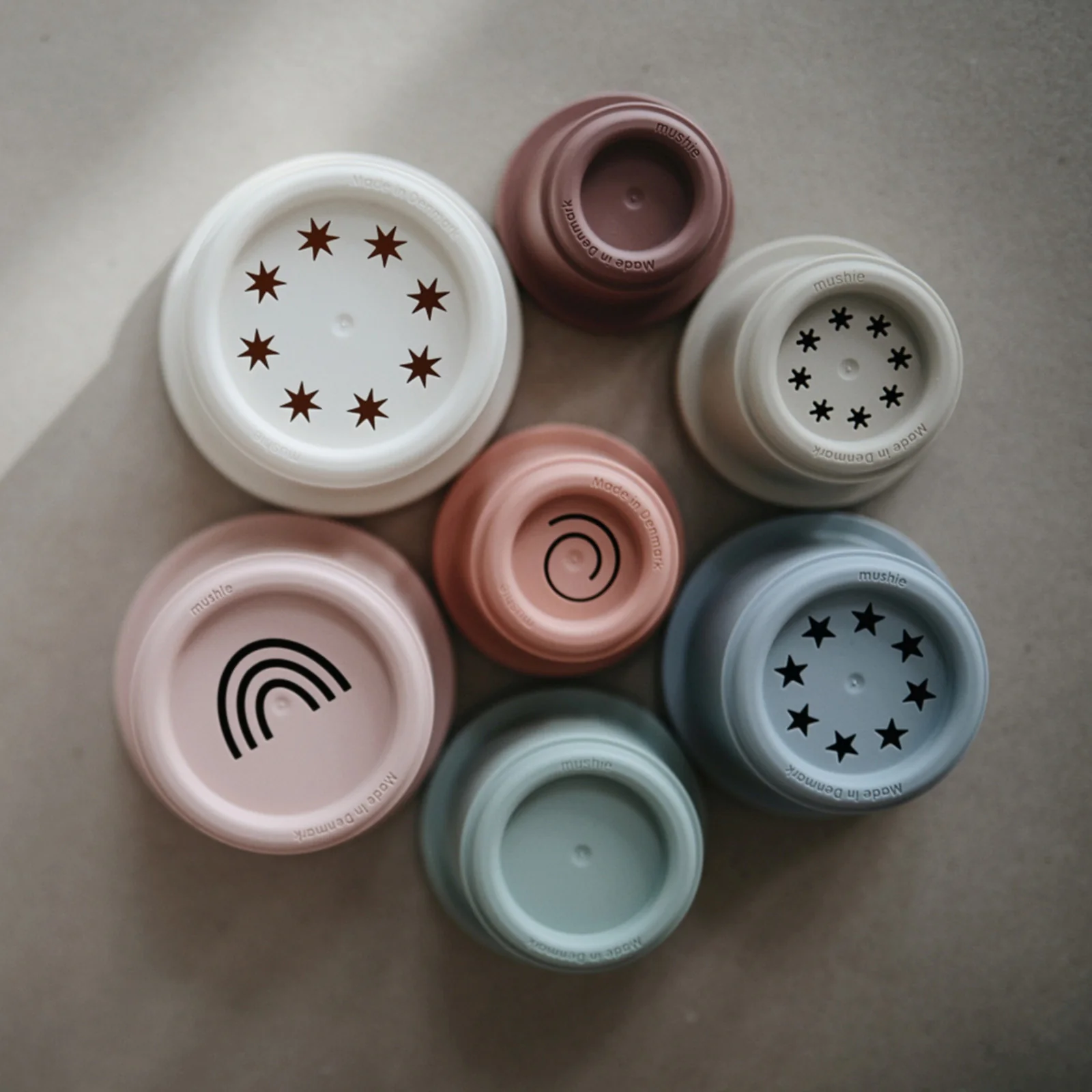 Mushie Stacking Cups Toy - Image 6