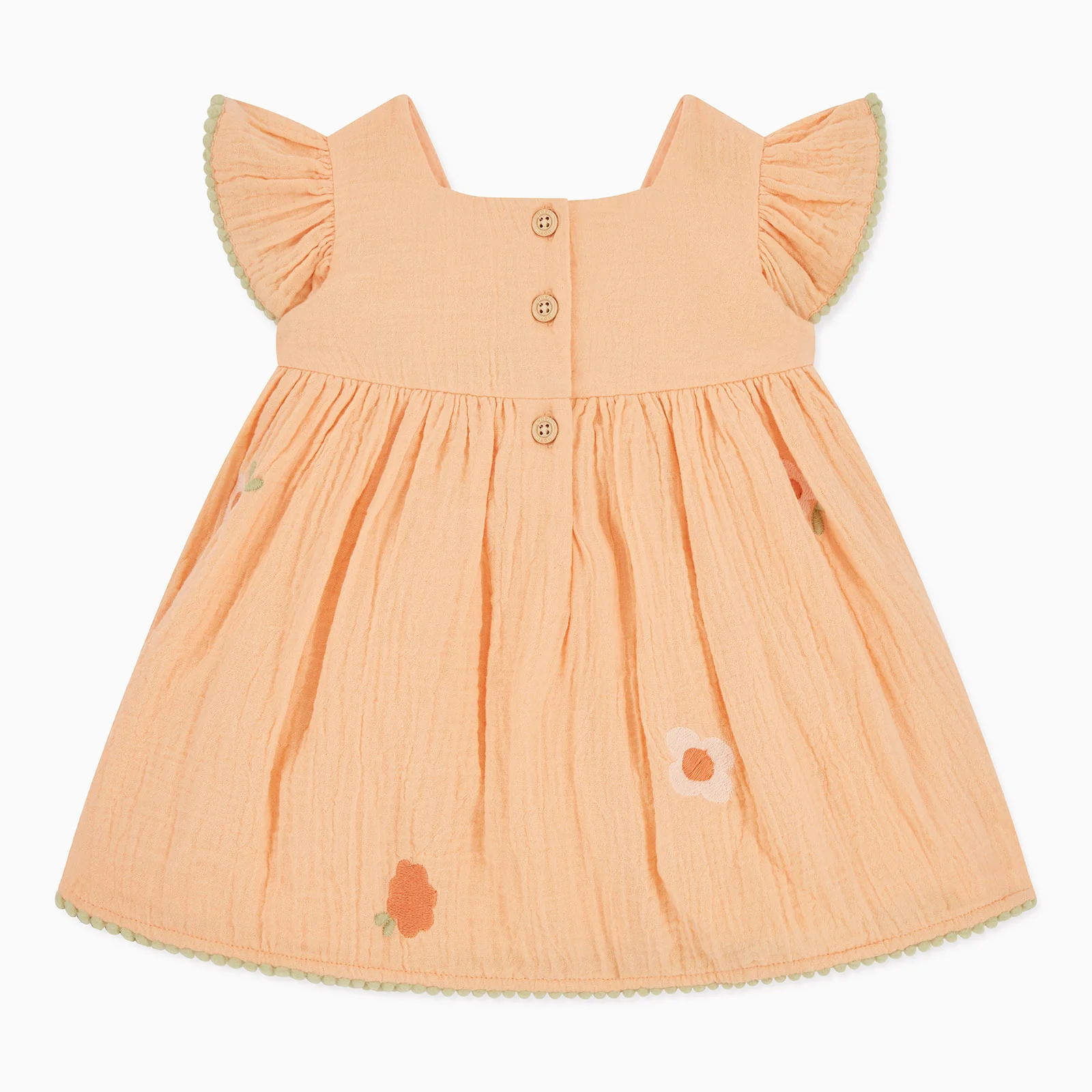 Muslin Frilled Dress and Knicker Set - Image 3