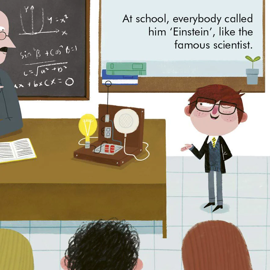 My First Little People Big Dreams: Stephen Hawking Board Book - Image 2