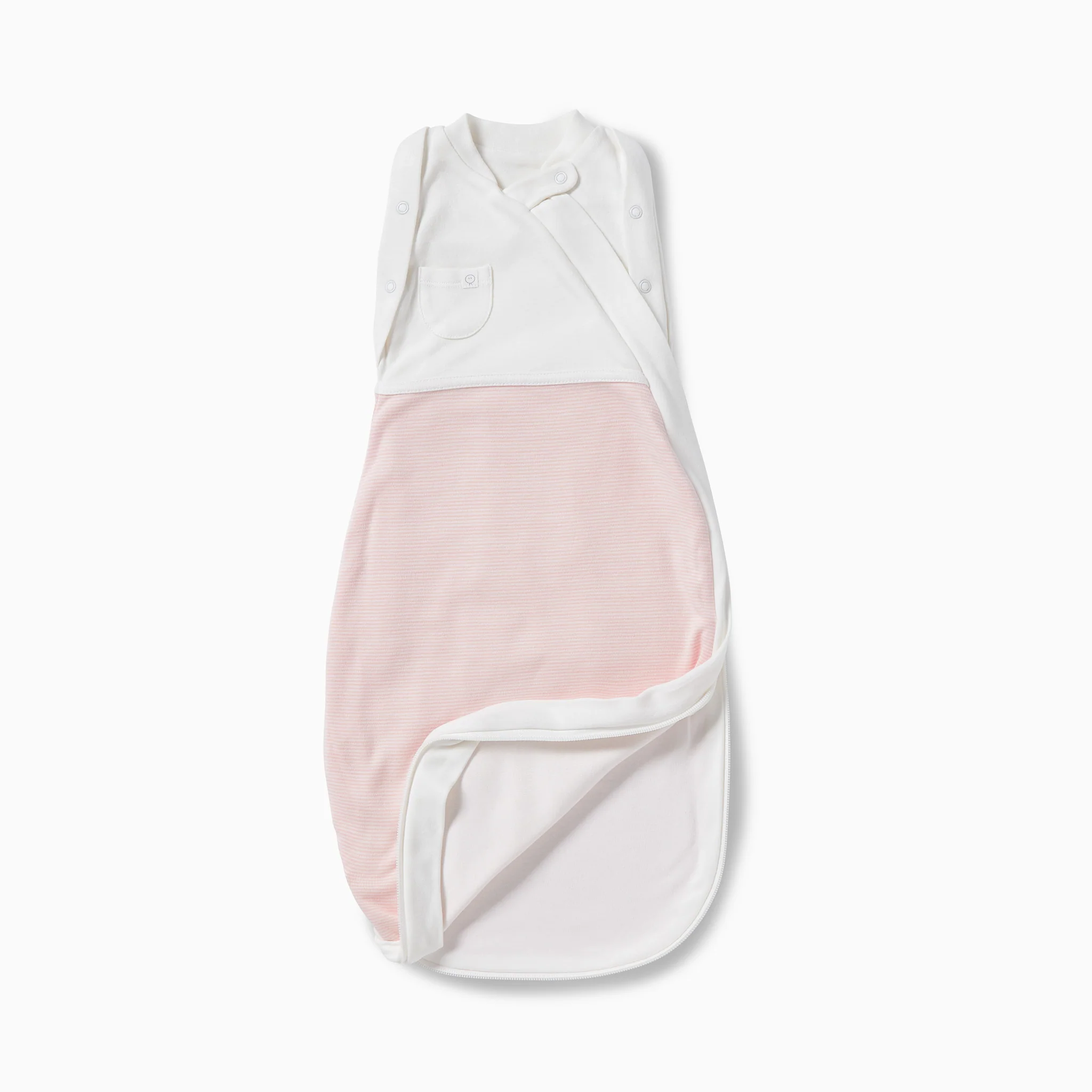 Newborn Swaddle Bag - Grey - Image 4