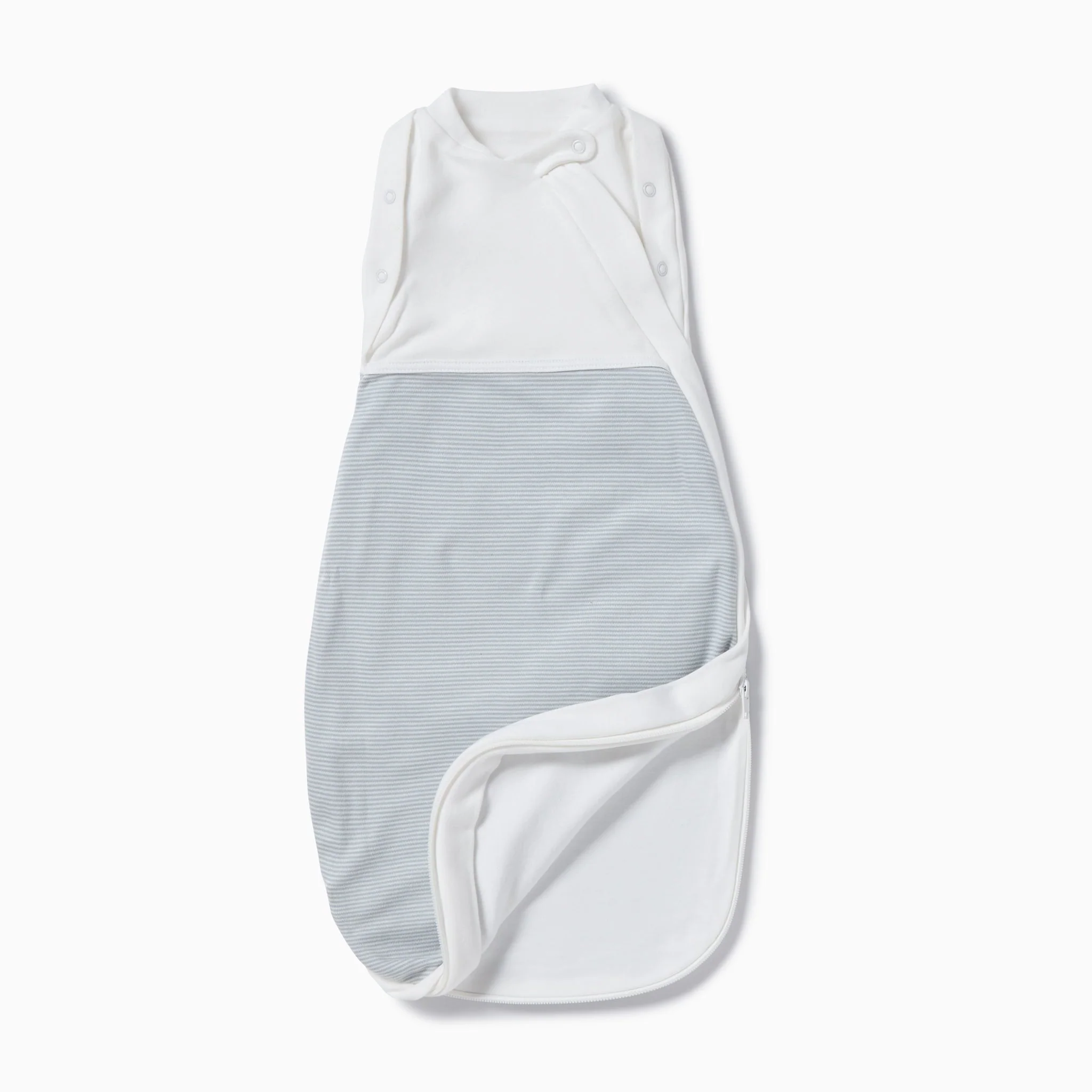 Newborn Swaddle Bag - Blue Stripe - Image 3