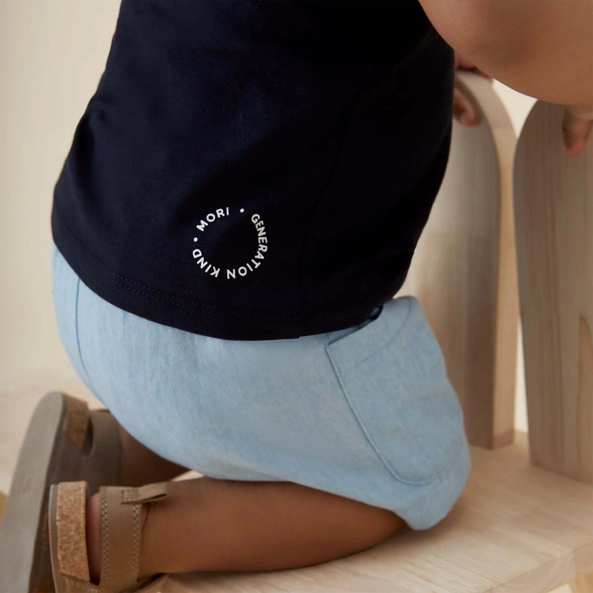 Organic Cotton Polo & Shorts Outfit - Image 3