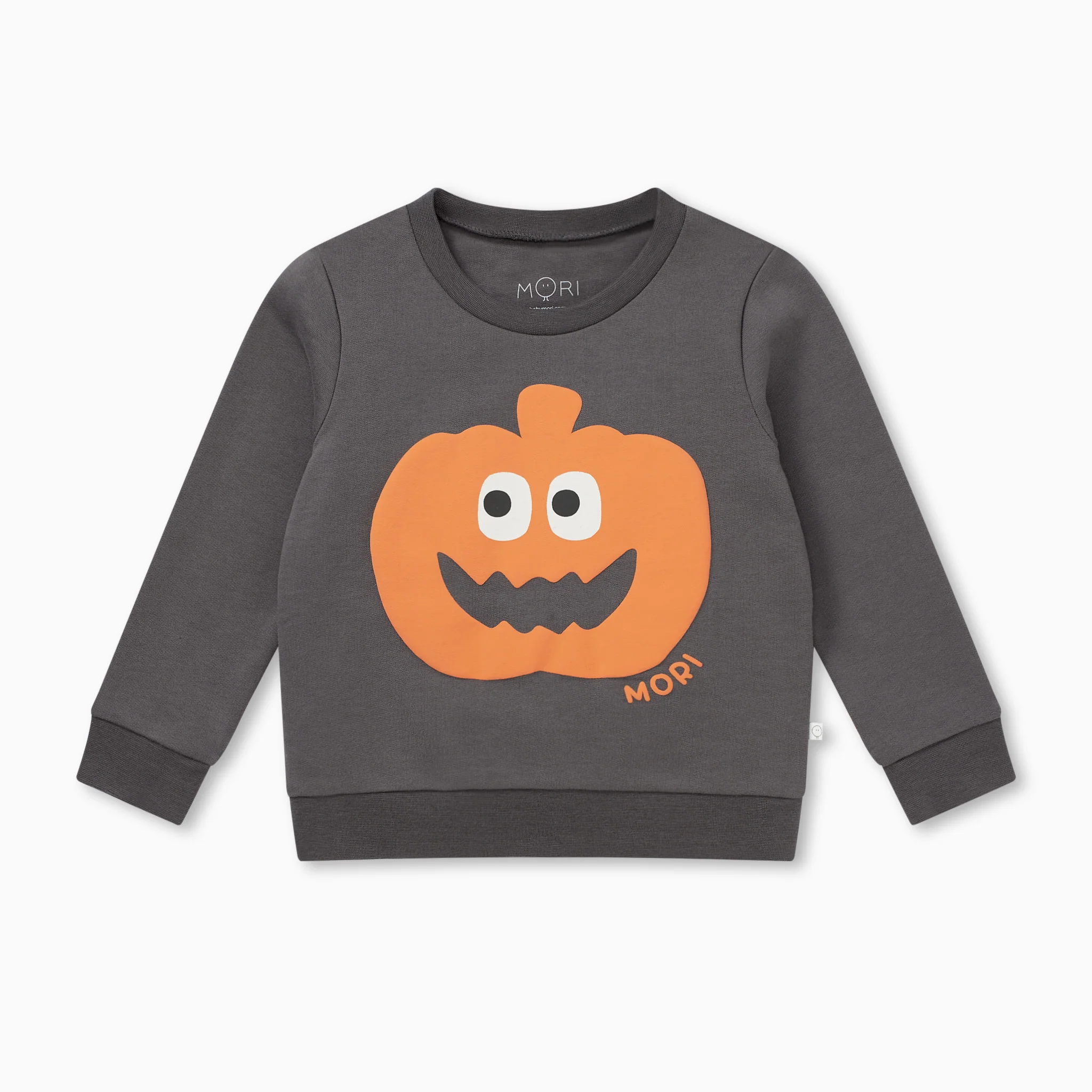 Pumpkin Organic Cotton Sweatshirt - Image 2