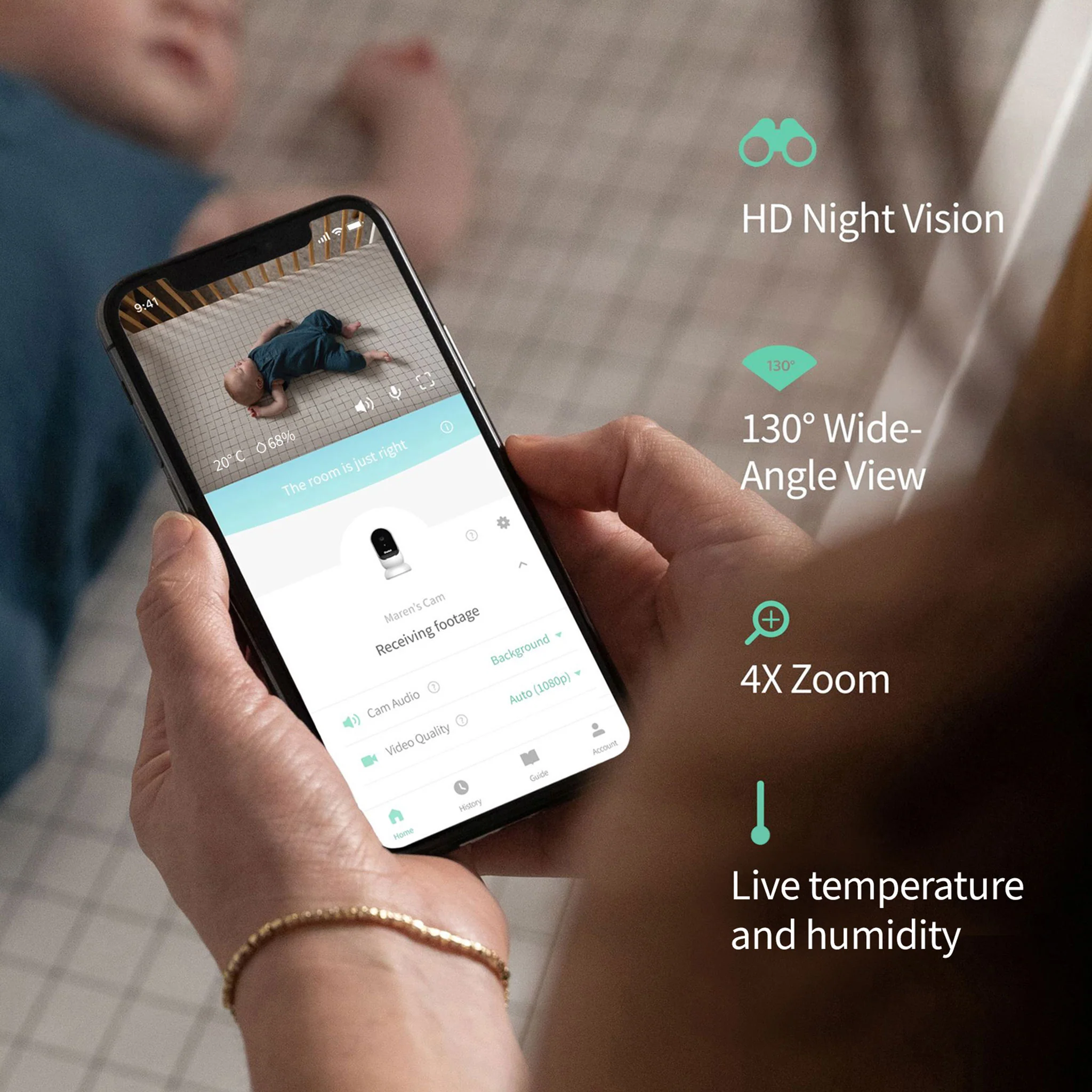 Owlet Cam 2 Baby Monitor Camera - Image 5