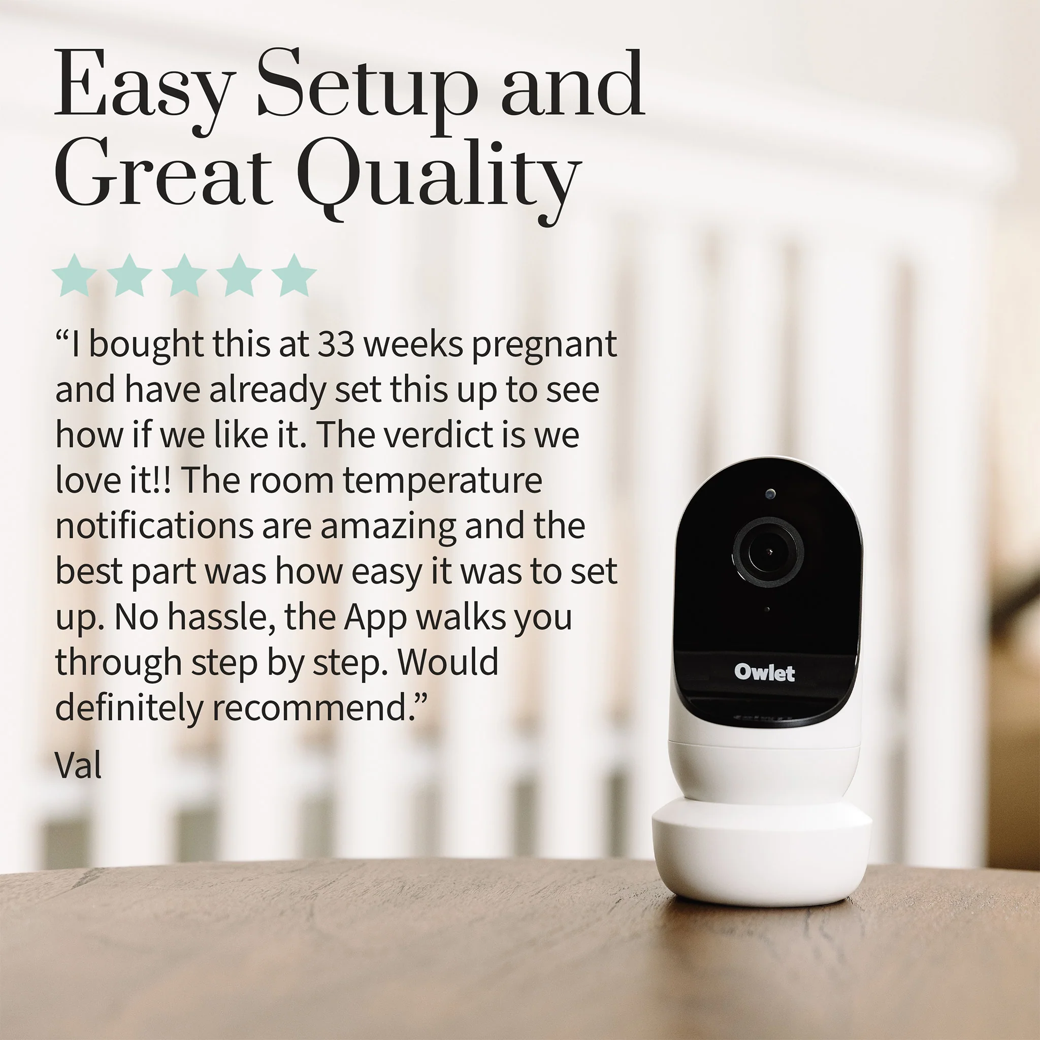 Owlet Cam 2 Baby Monitor Camera - Image 9