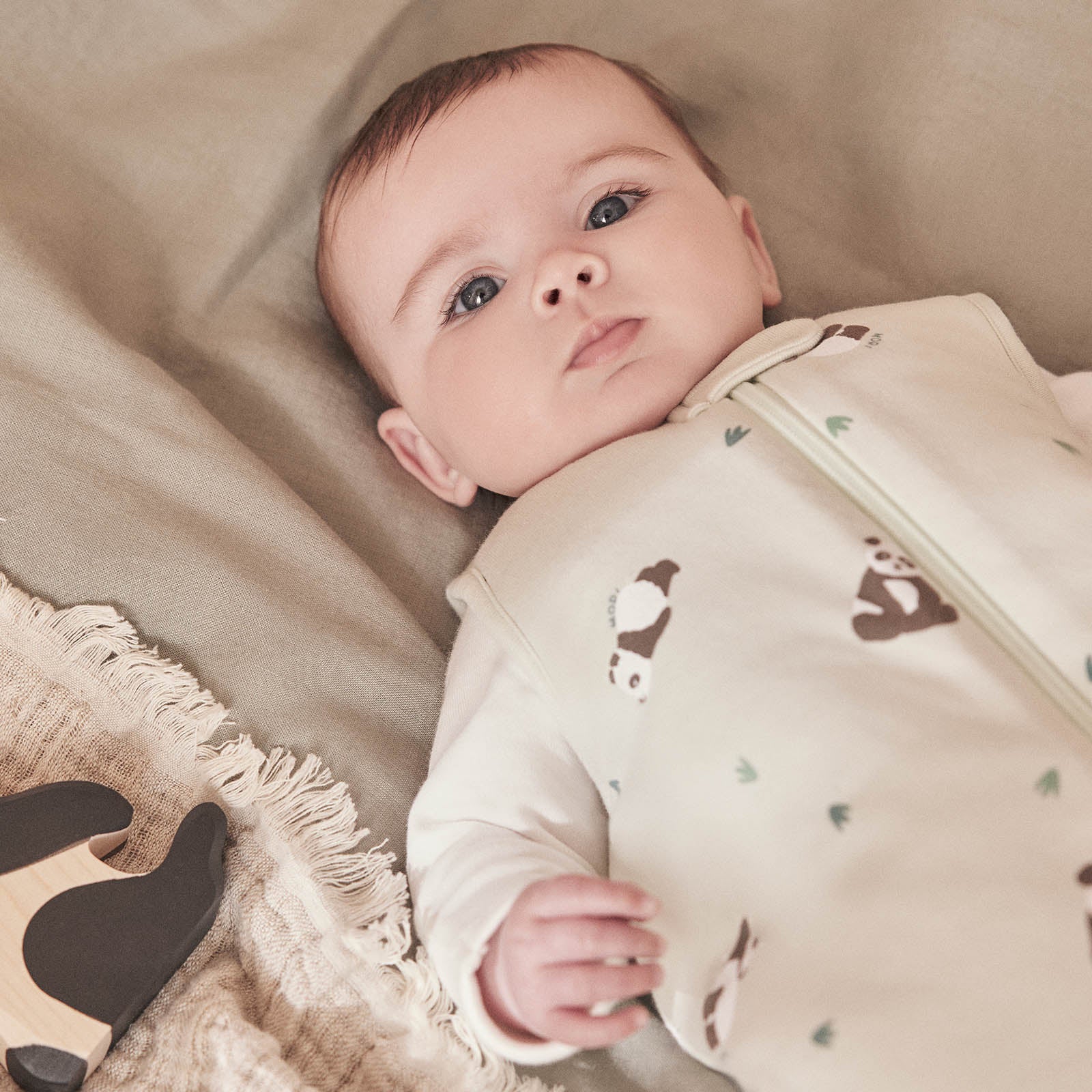 Panda Print Front Opening Sleeping Bag 2.5 TOG - Image 5