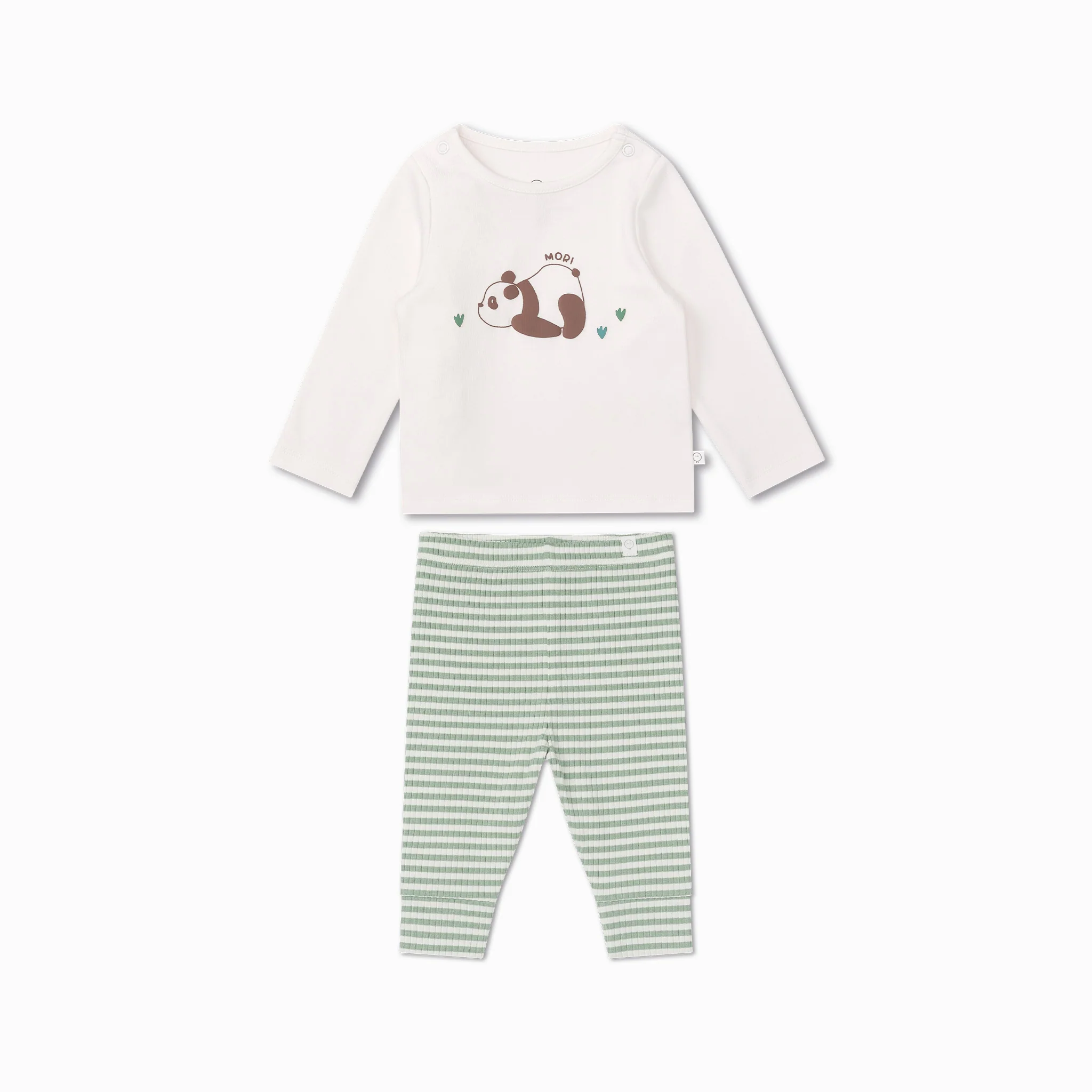 Panda T-Shirt & Leggings Outfit - Image 2