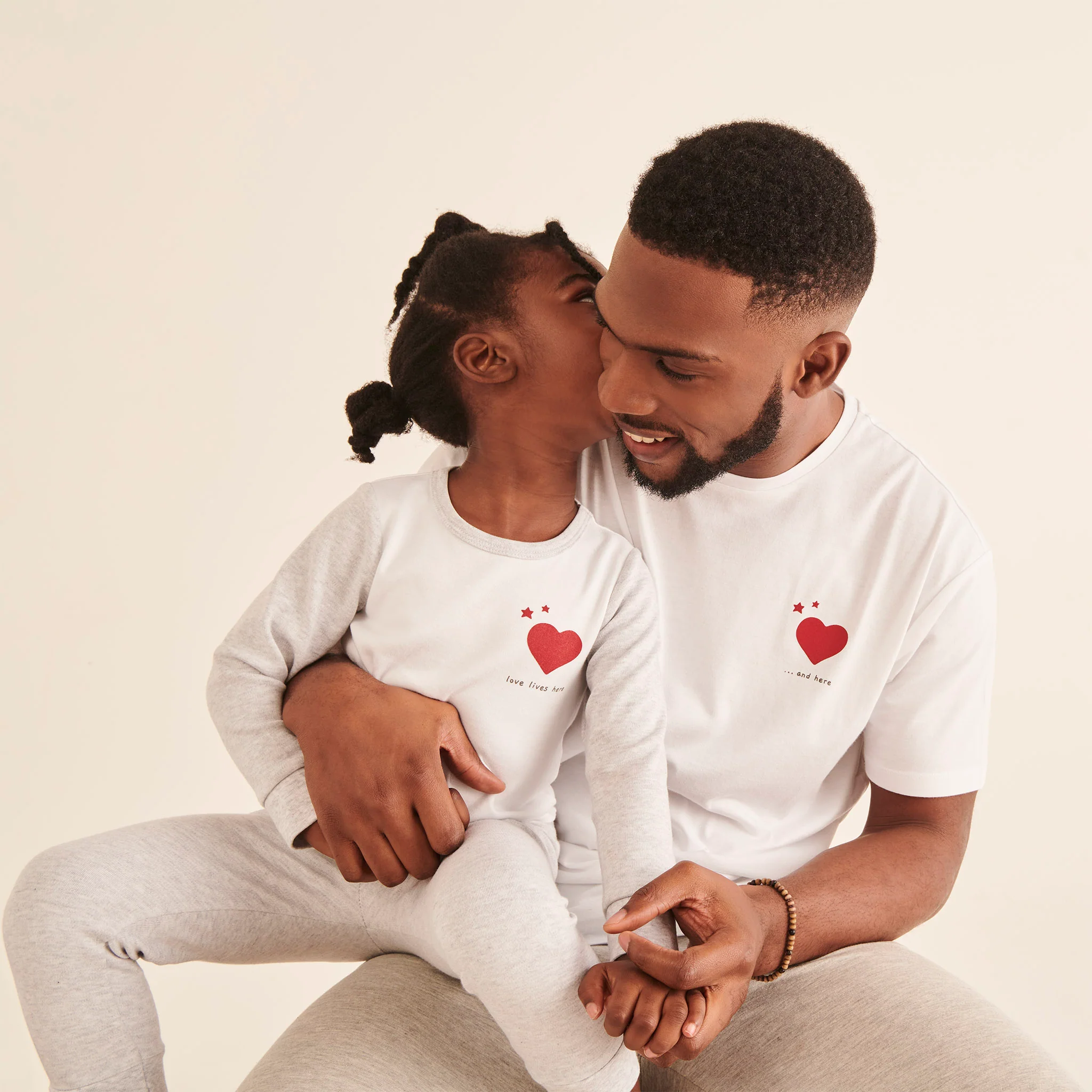 Papa Love T-Shirt & Joggers Outfit - Image 4