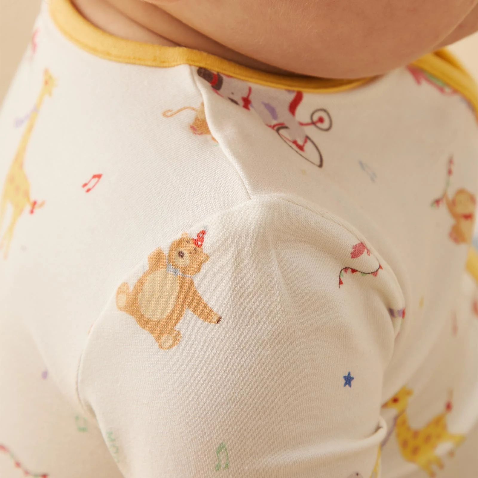 Party Animals Clever Zip Sleepsuit - Image 4