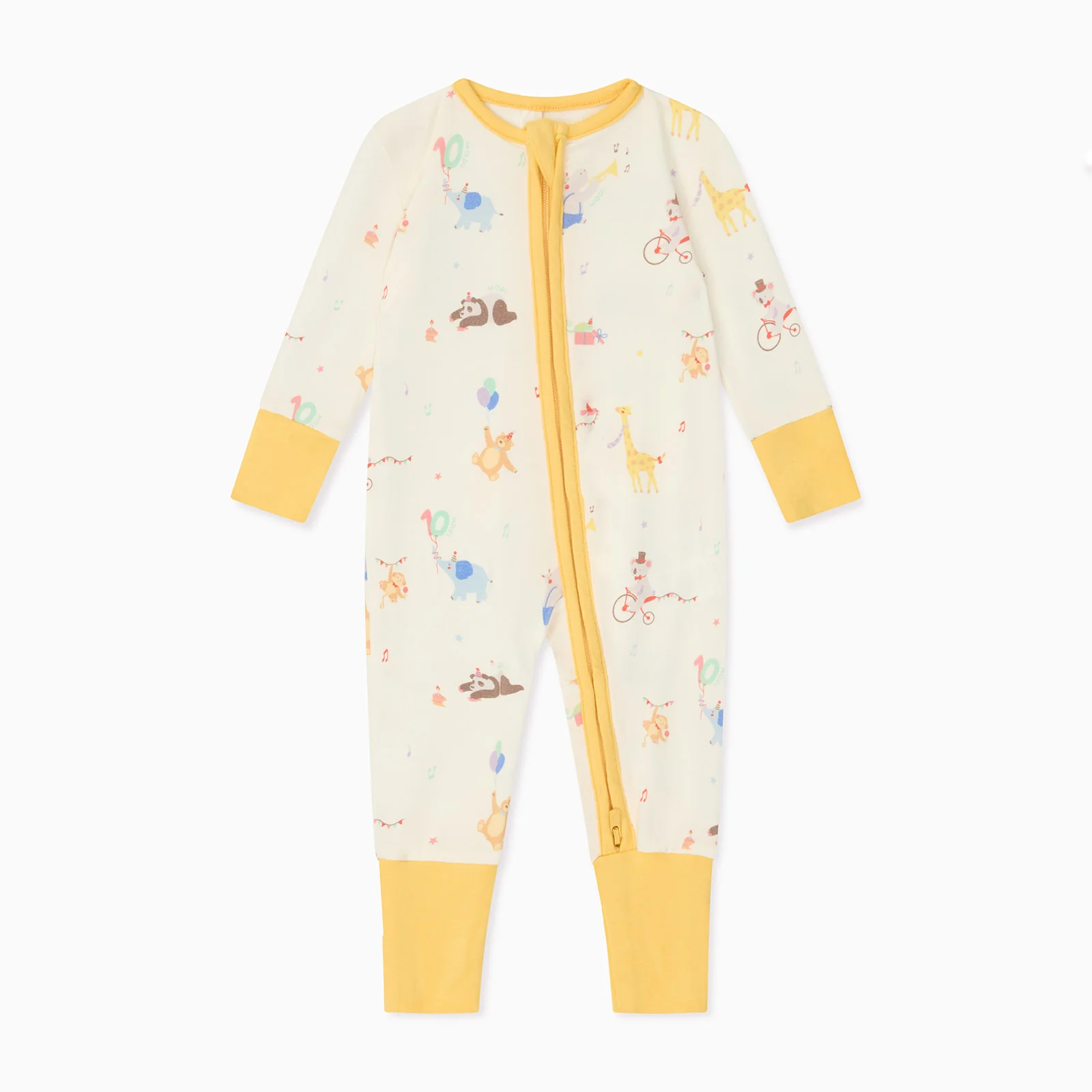 Party Animals Clever Zip Sleepsuit - Image 5