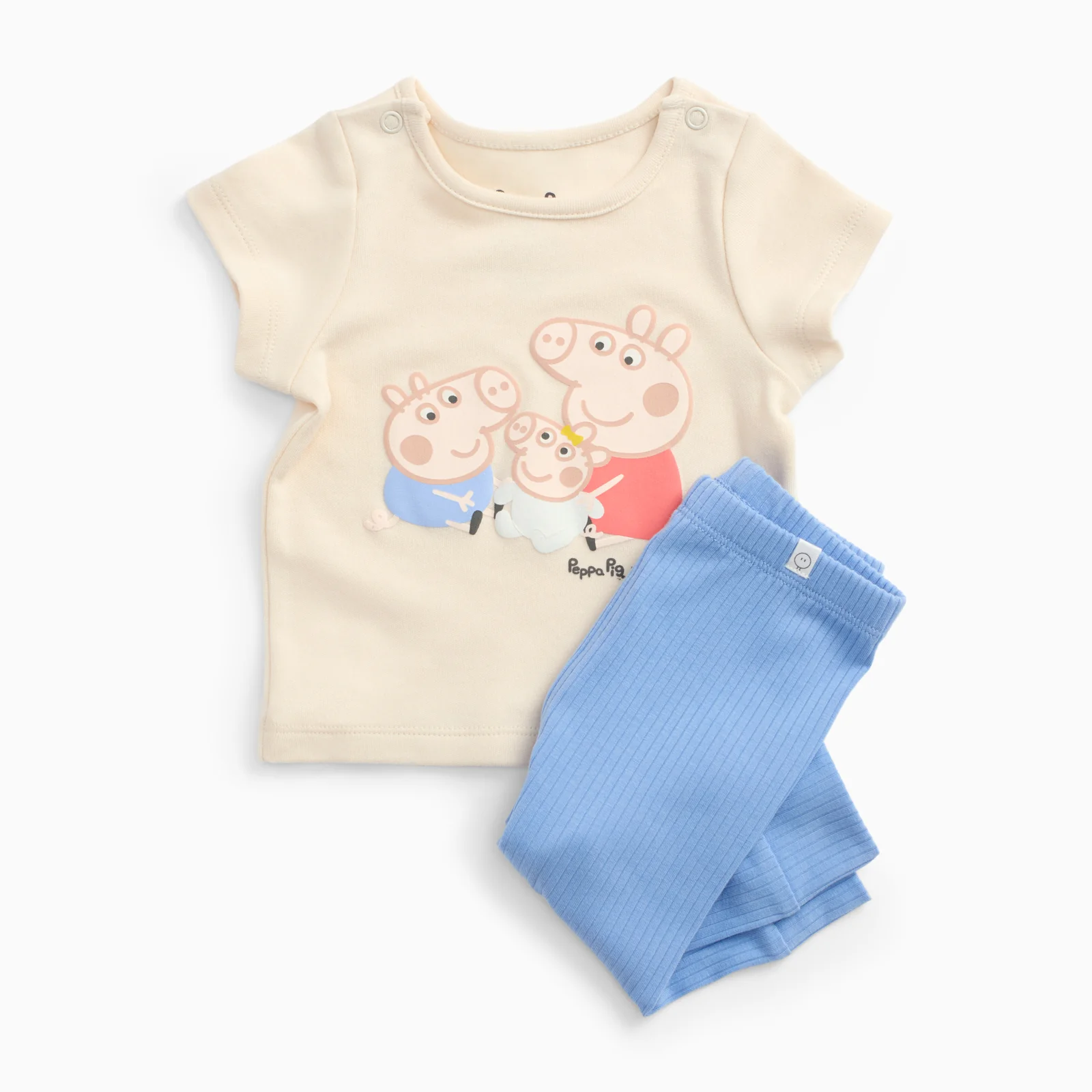 Peppa Pig & Evie T-Shirt & Leggings Outfit - Image 2