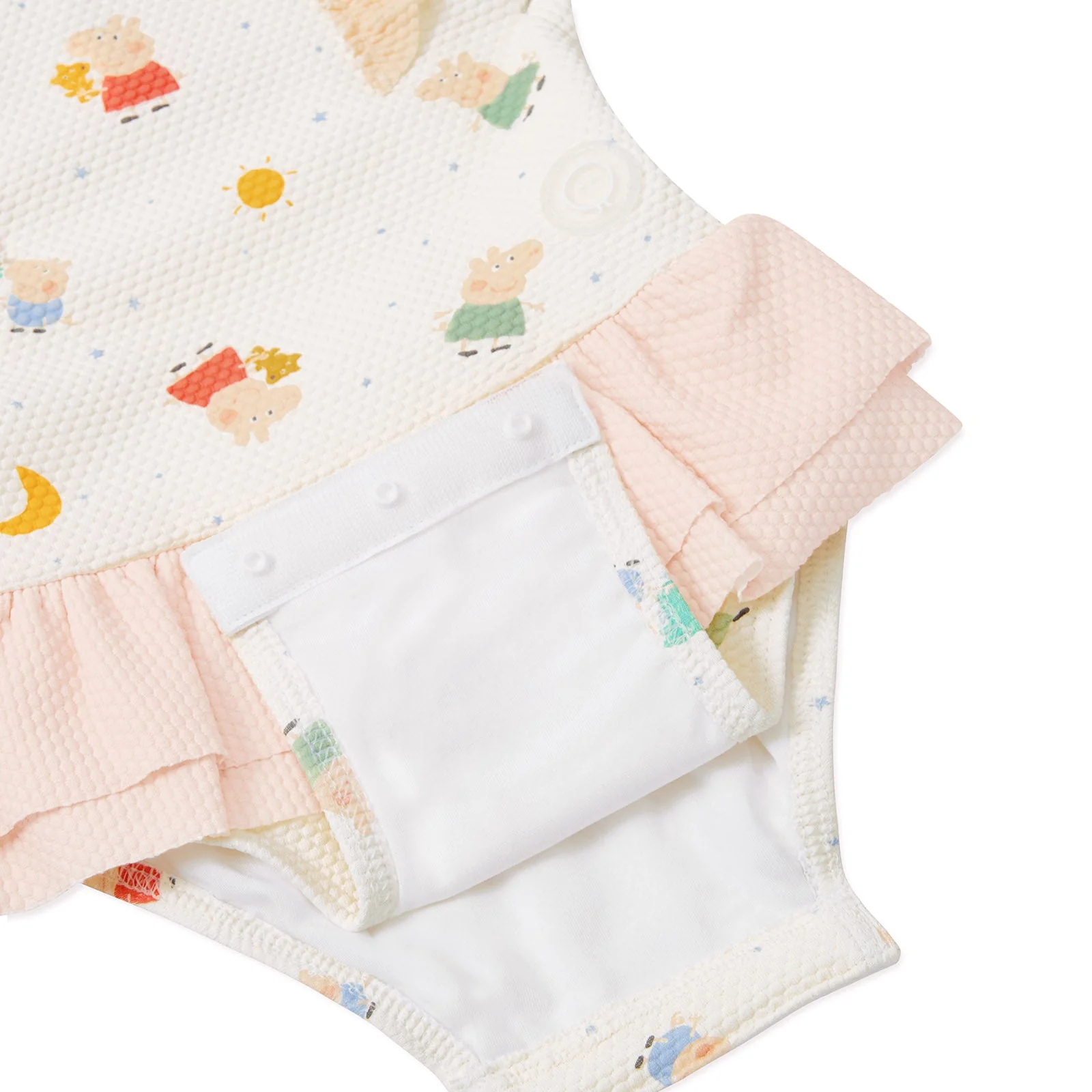 Peppa Pig Frilled Swimsuit - Image 6