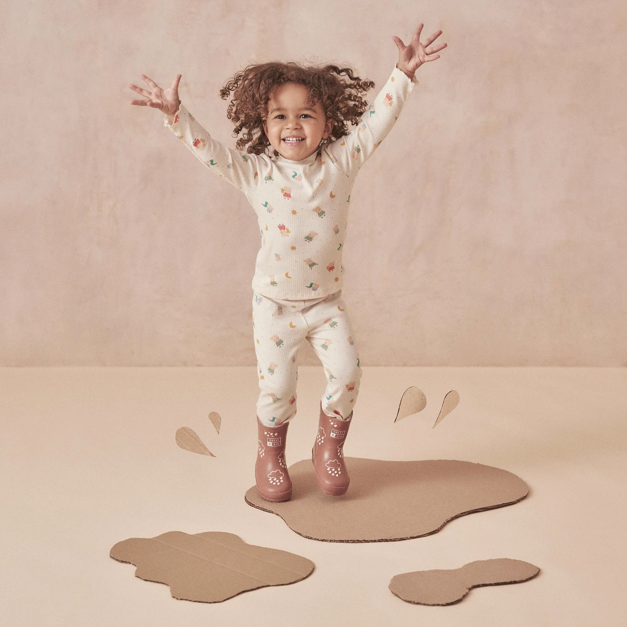 Peppa Pig Ribbed High Neck Top - Image 3