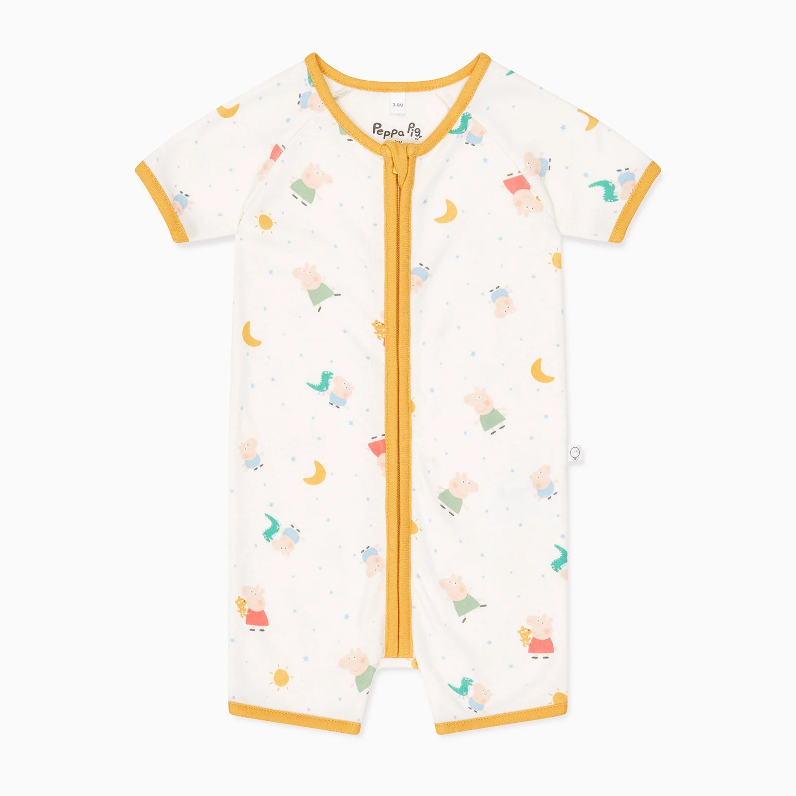 Peppa Pig Zip Summer Sleepsuit - Image 2