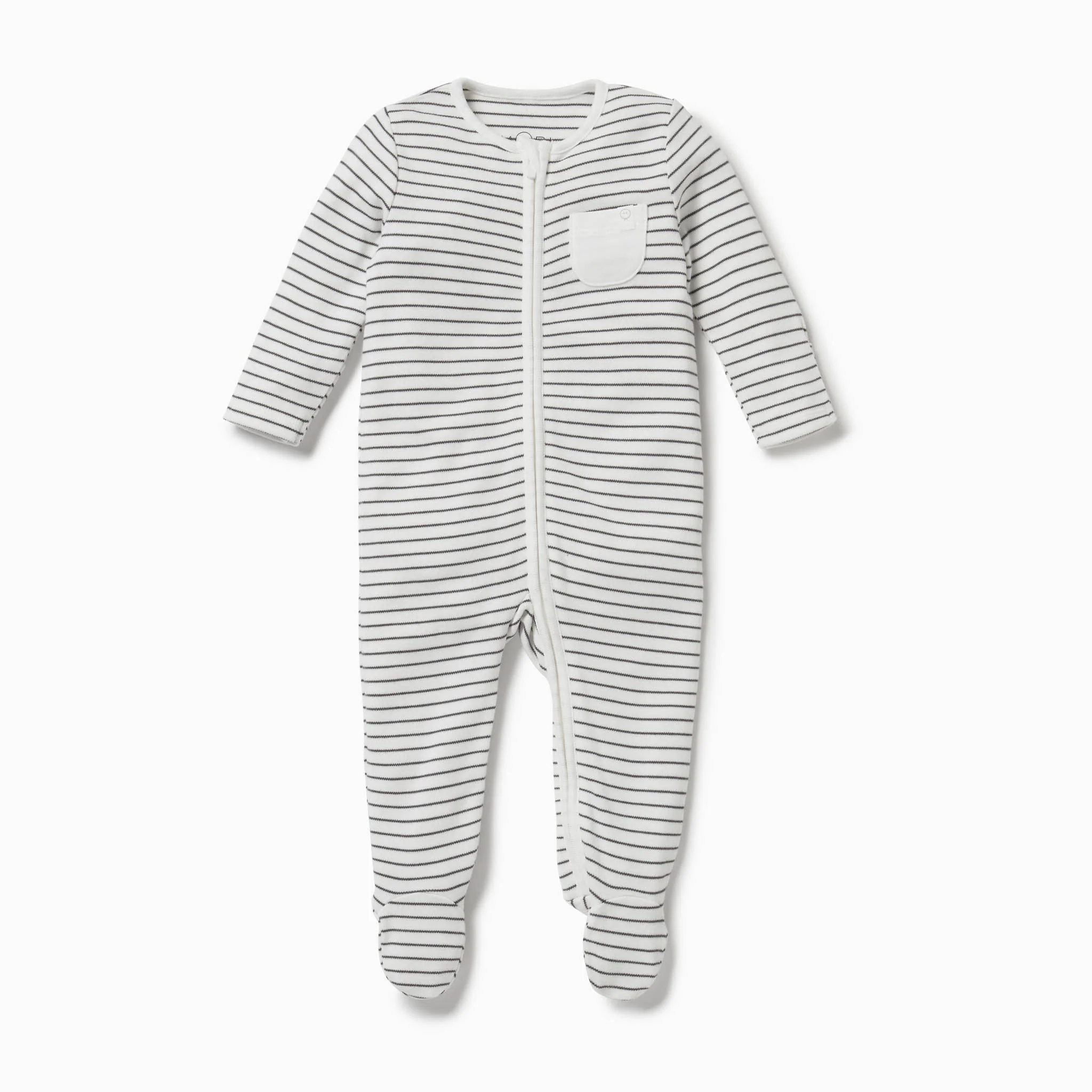 Personalised  Clever Zip Sleepsuit - Image 3