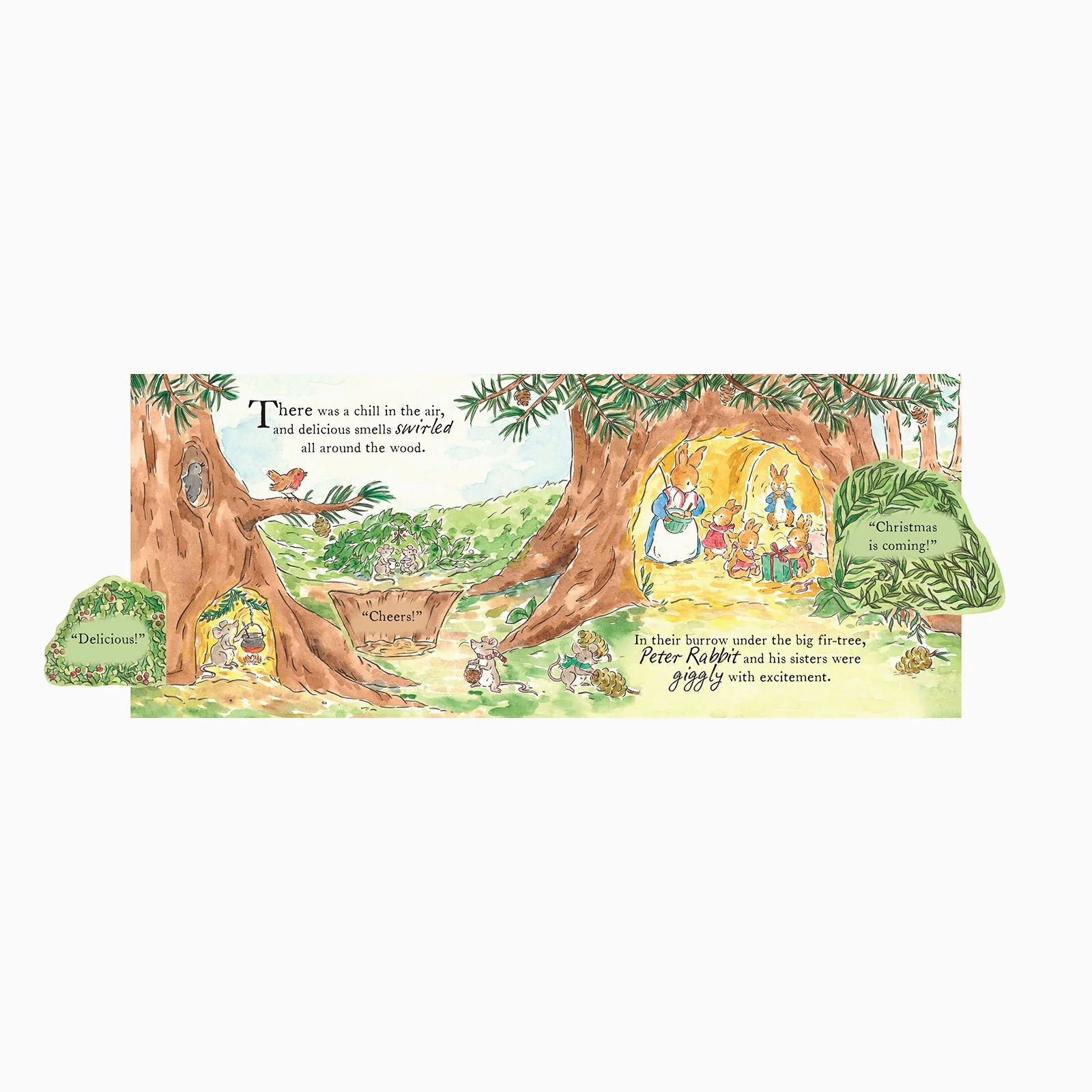 Peter Rabbit: Cotton Tails Christmas Tree Lift The Flap Board Book - Image 2
