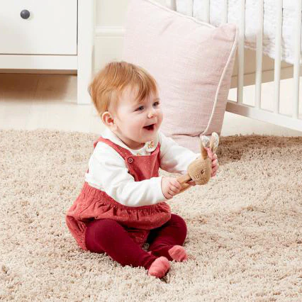 Peter Rabbit Flopsy Bunny Wooden Rattle - Image 4