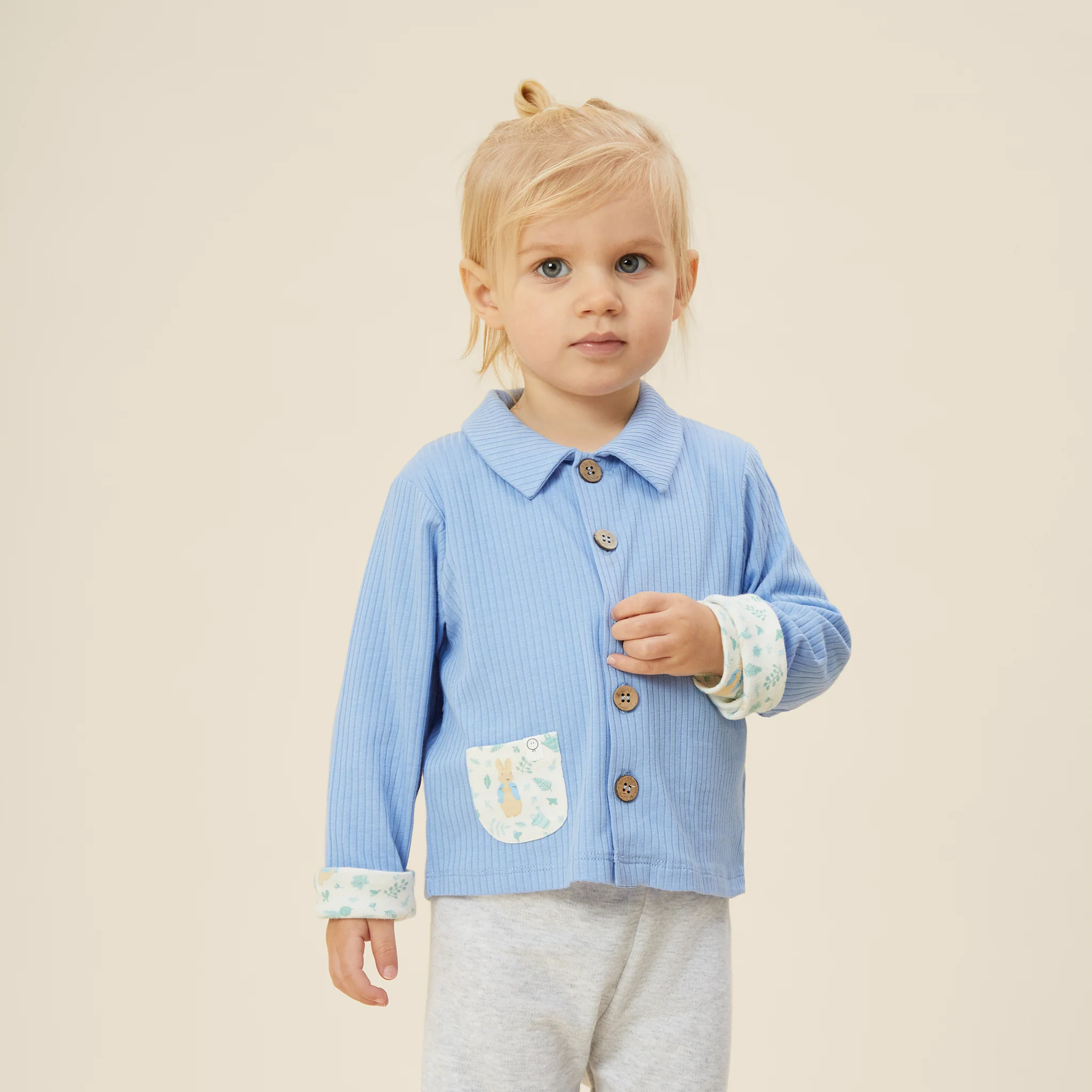 Peter Rabbit Ribbed Cardigan