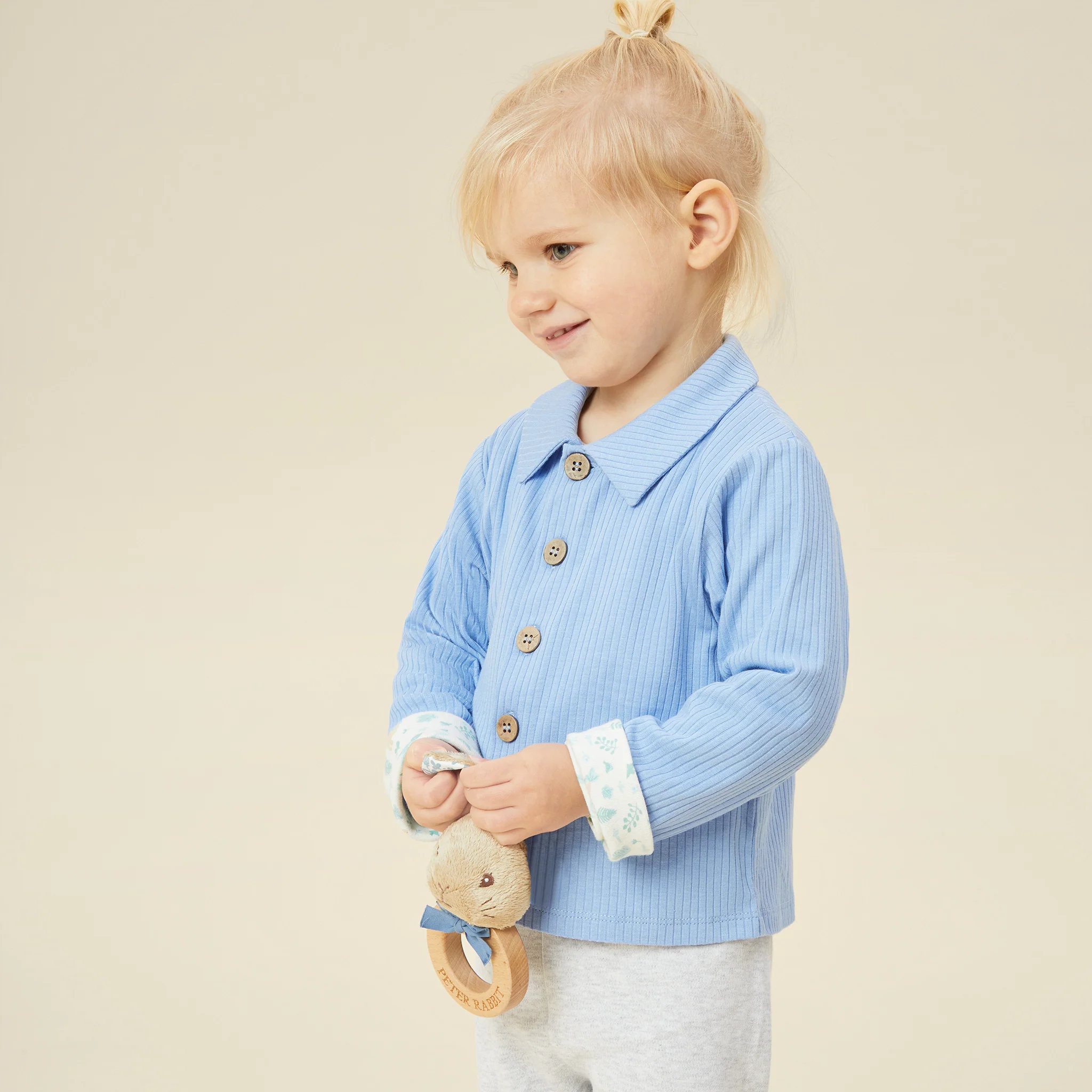 Peter Rabbit Ribbed Cardigan - Image 5