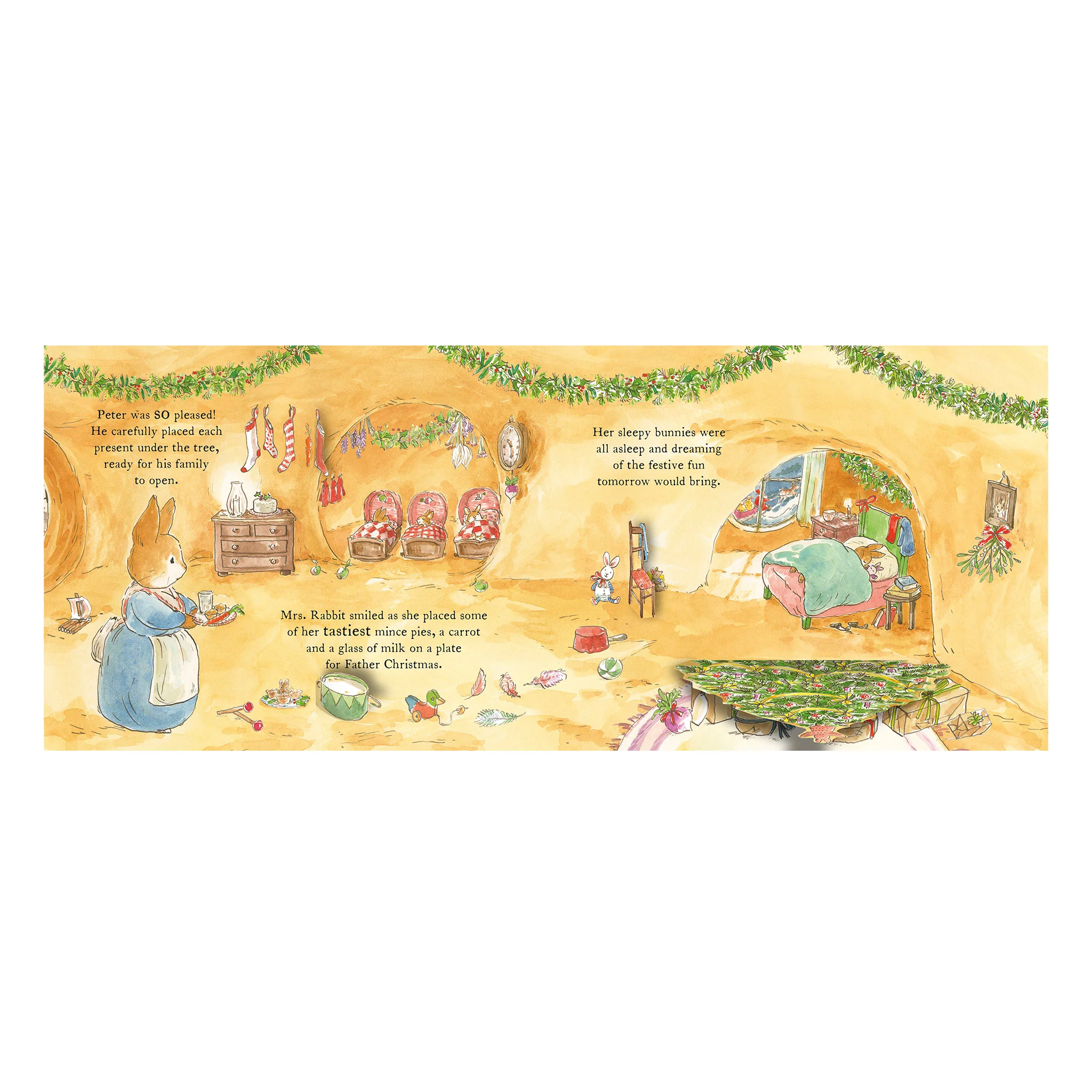 Peter Rabbit The Christmas Present Hunt: A Lift-the-Flap Book - Image 3