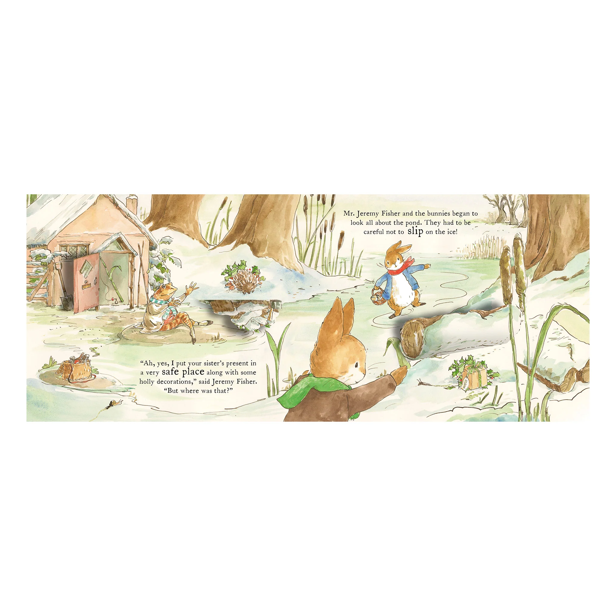 Peter Rabbit The Christmas Present Hunt: A Lift-the-Flap Book - Image 4