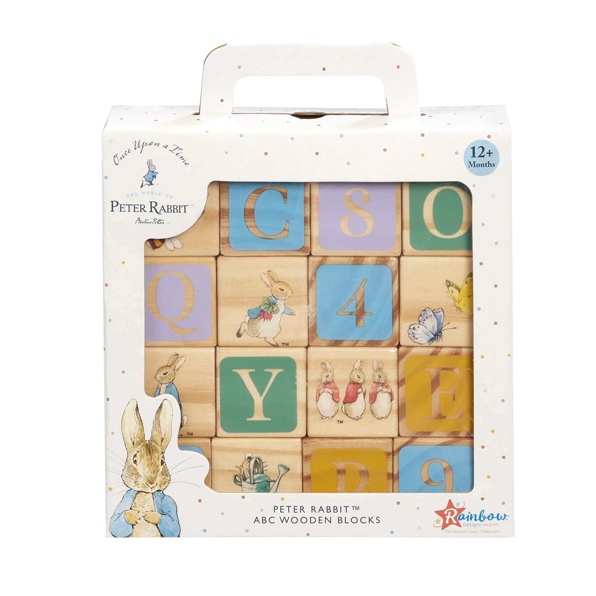 Peter Rabbit Wooden Alphabet Blocks - Image 4