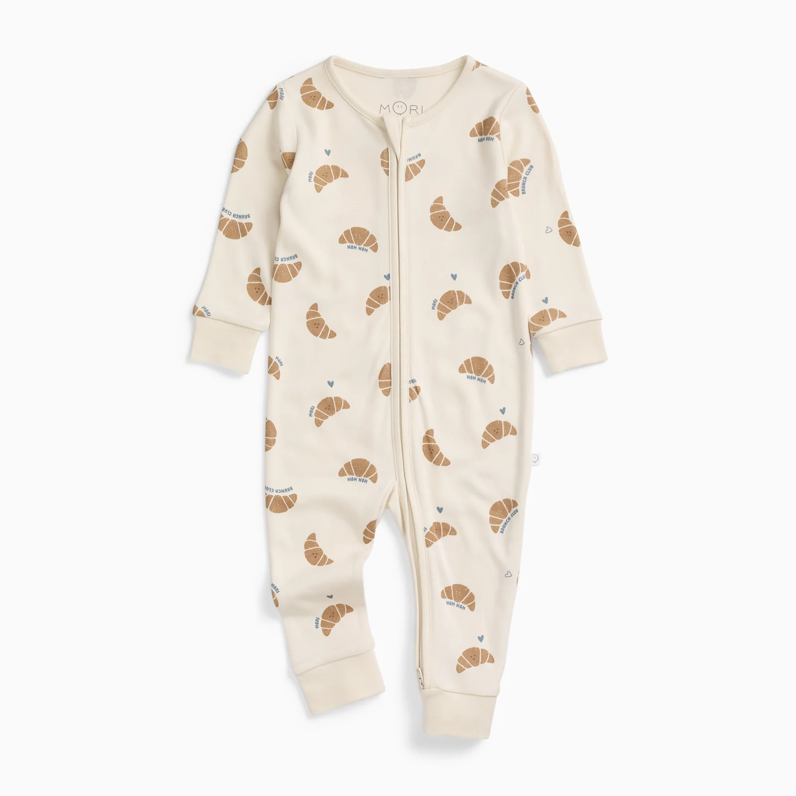 Petit Croissant Clever Zip Sleepsuit - Image 4