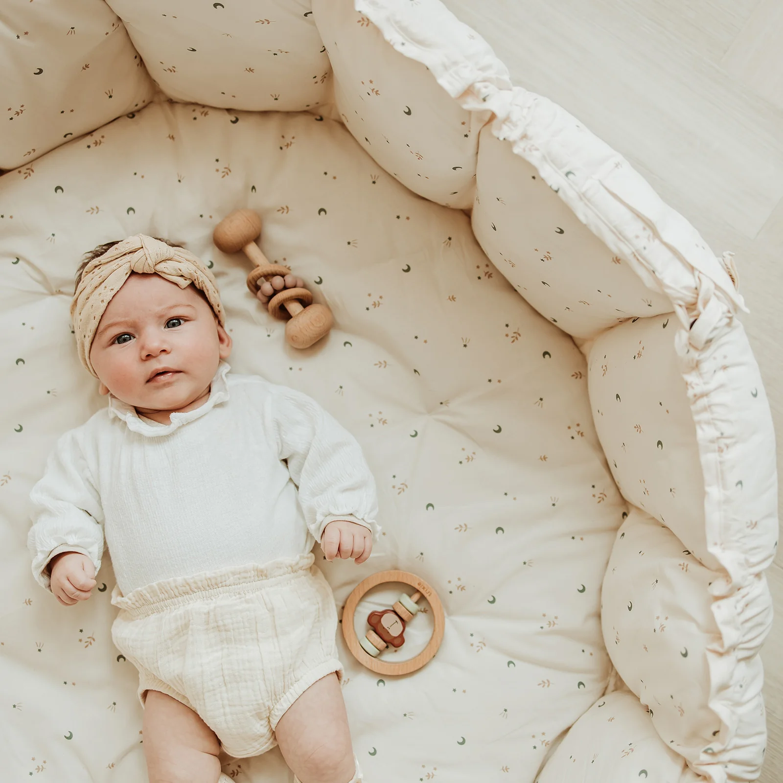 Play & Go Coco Organic Baby Playmat - Moon - Image 2