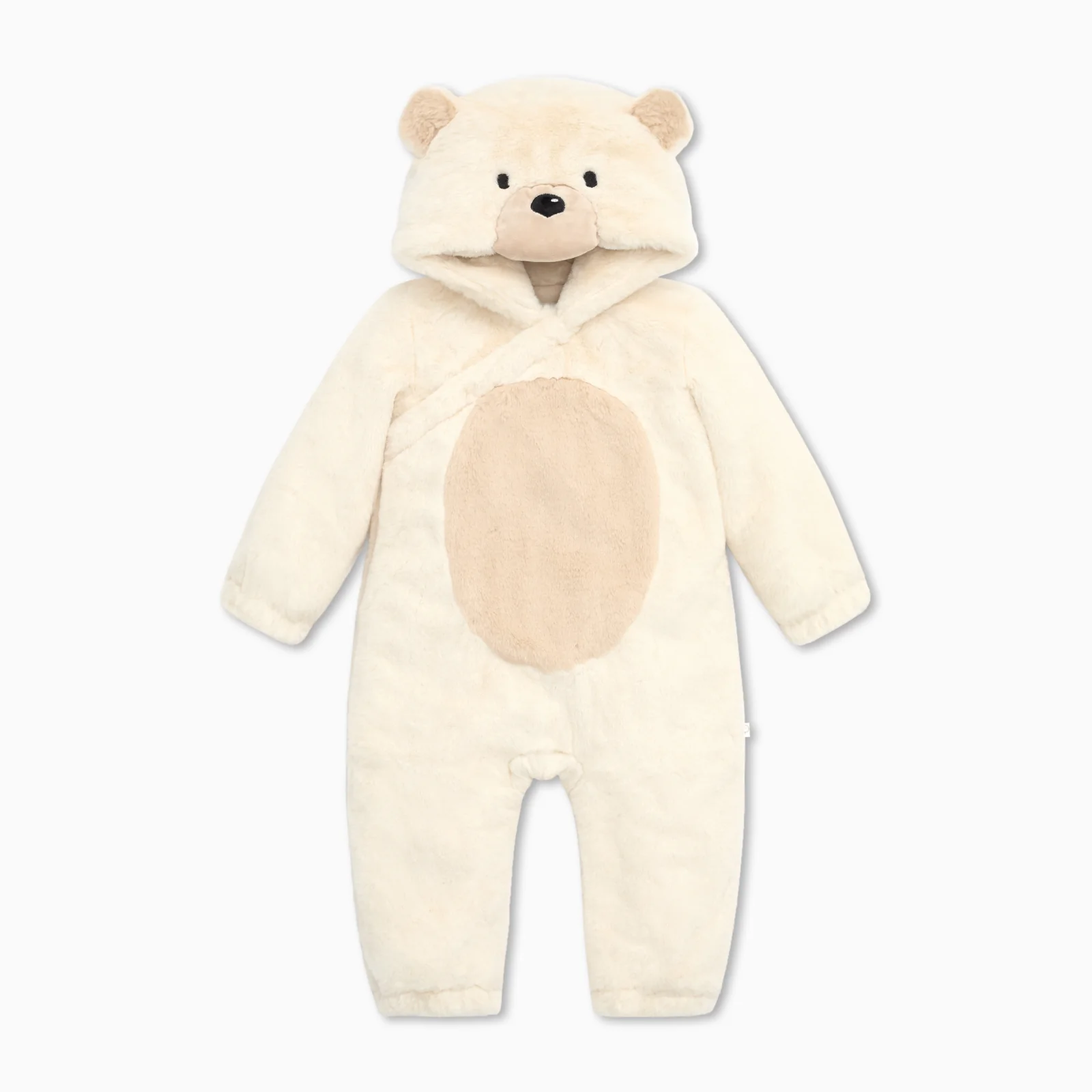 Polar Bear Faux Fur Pramsuit - Image 5