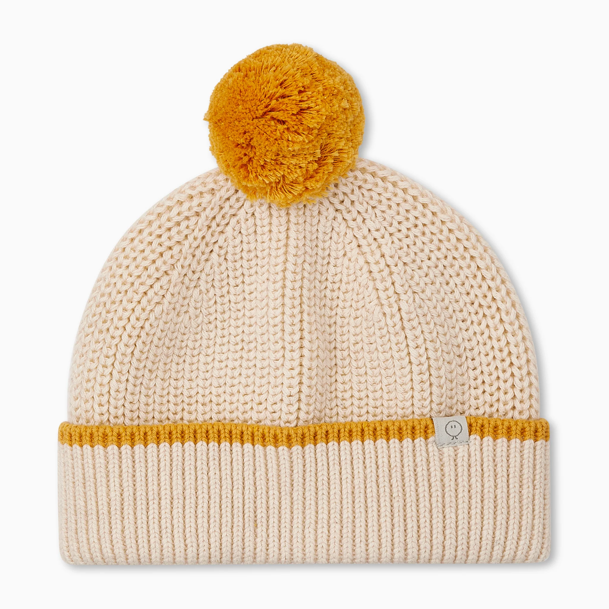 Pompom Knitted Beanie - Image 2