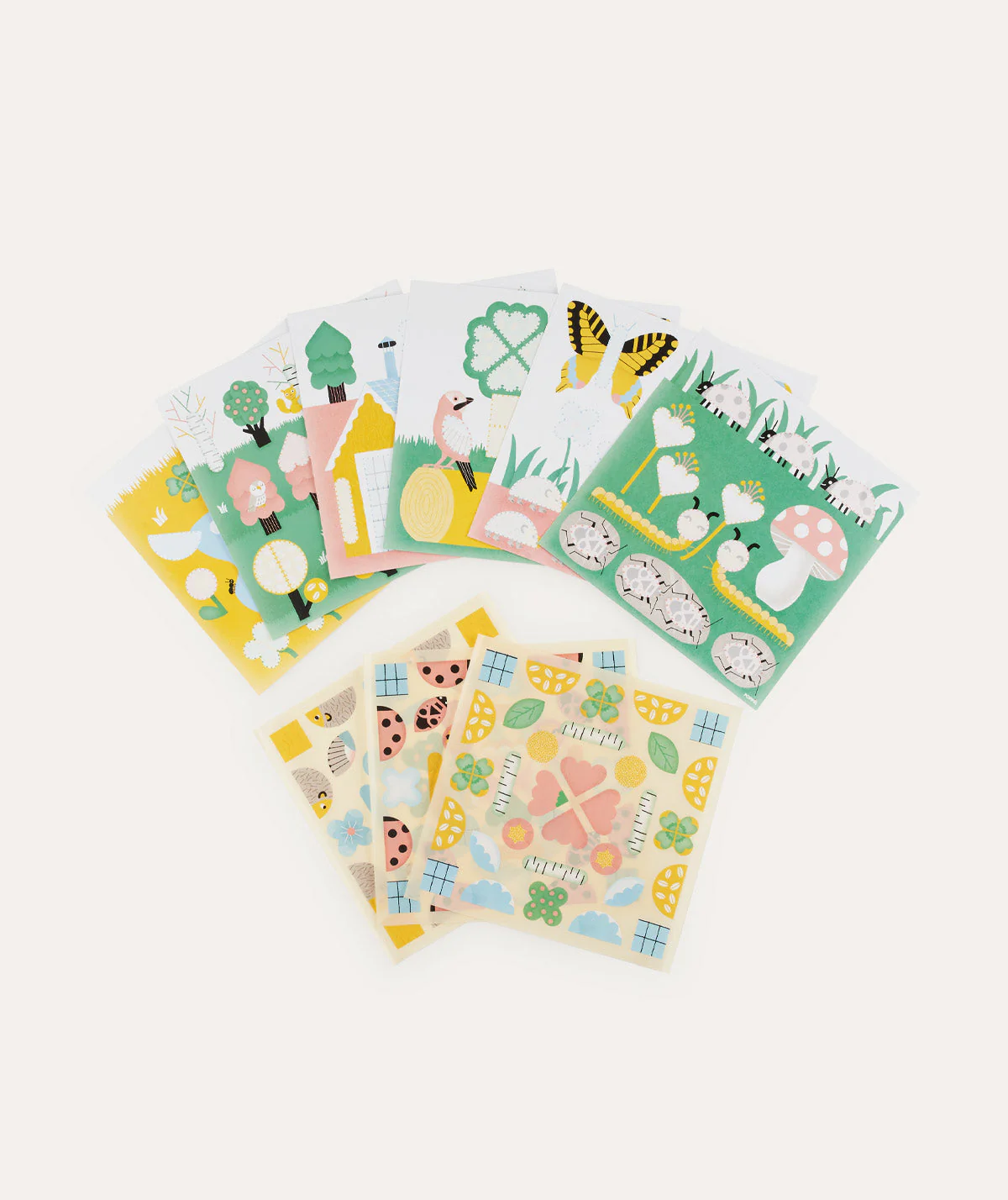 Poppik Sticker Card Set Baby Forest - Image 2