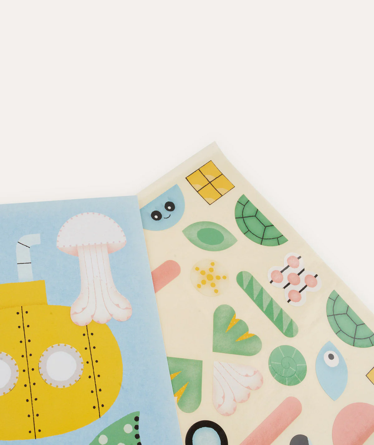 Poppik Sticker Cards Set Baby Ocean - Image 3