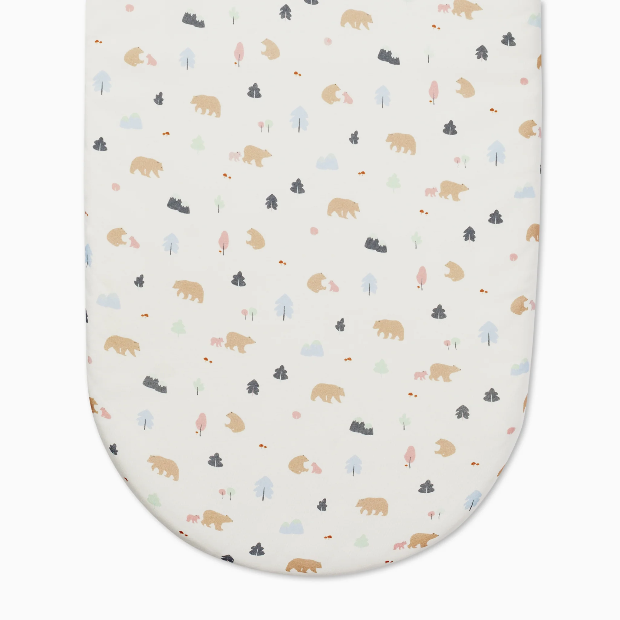Printed Moses Basket Fitted Sheet