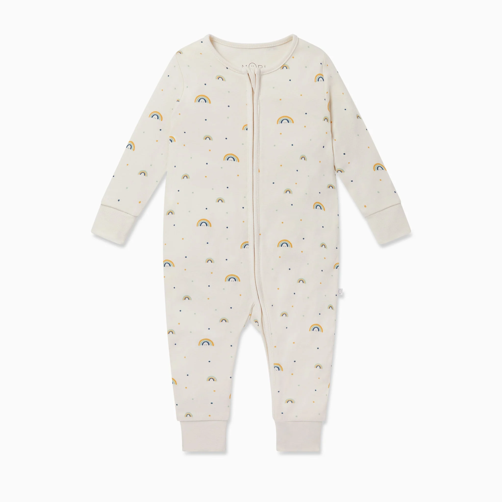Rainbow Clever Zip Up Sleepsuit - Image 2