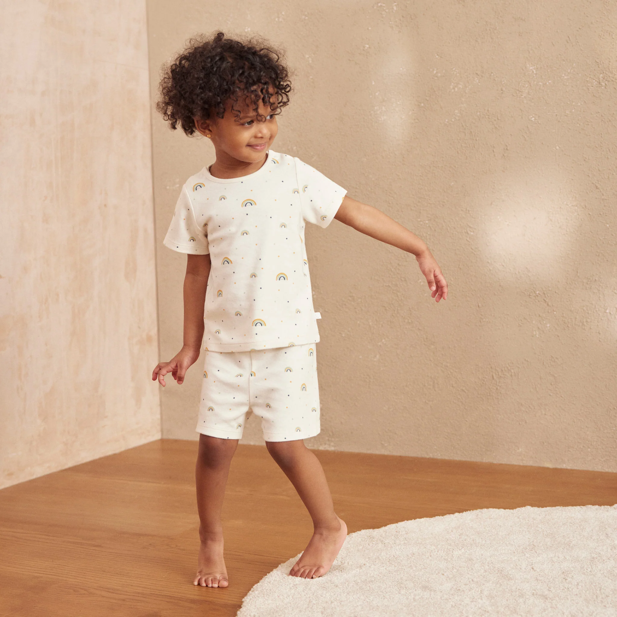 Rainbow Short Sleeve Pyjamas