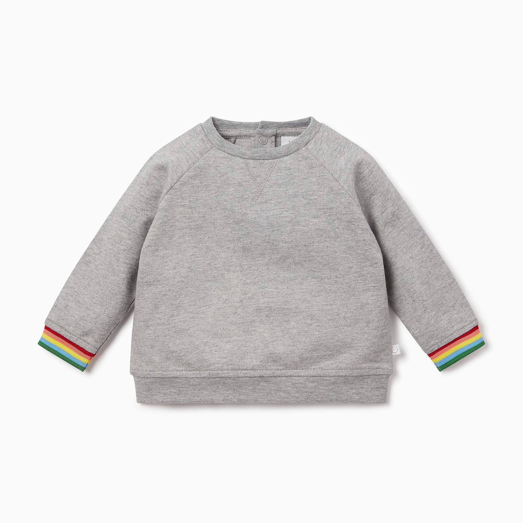 Rainbow Sweatshirt & Leggings Outfit - Image 2