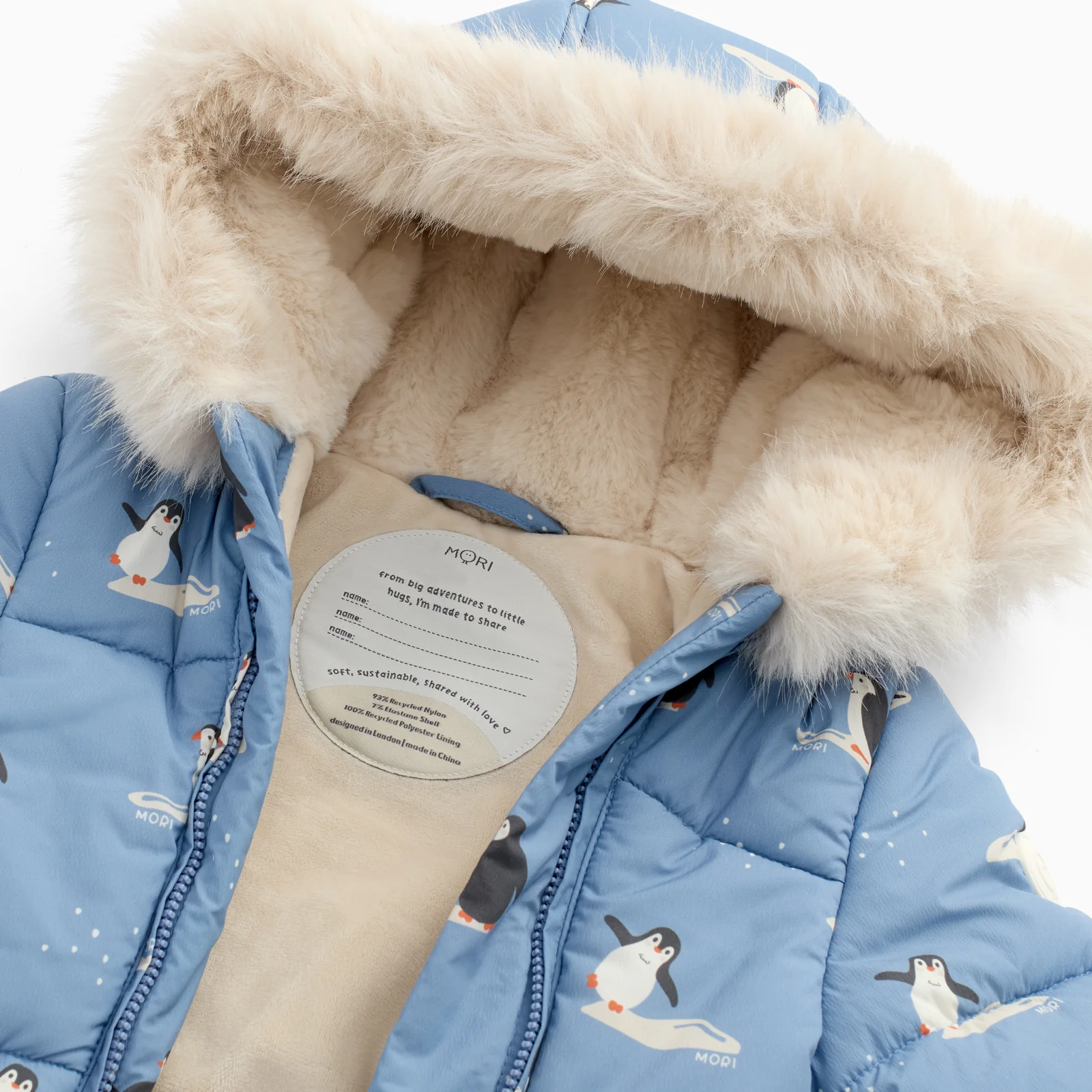 Recycled Penguin Snowsuit - Image 4