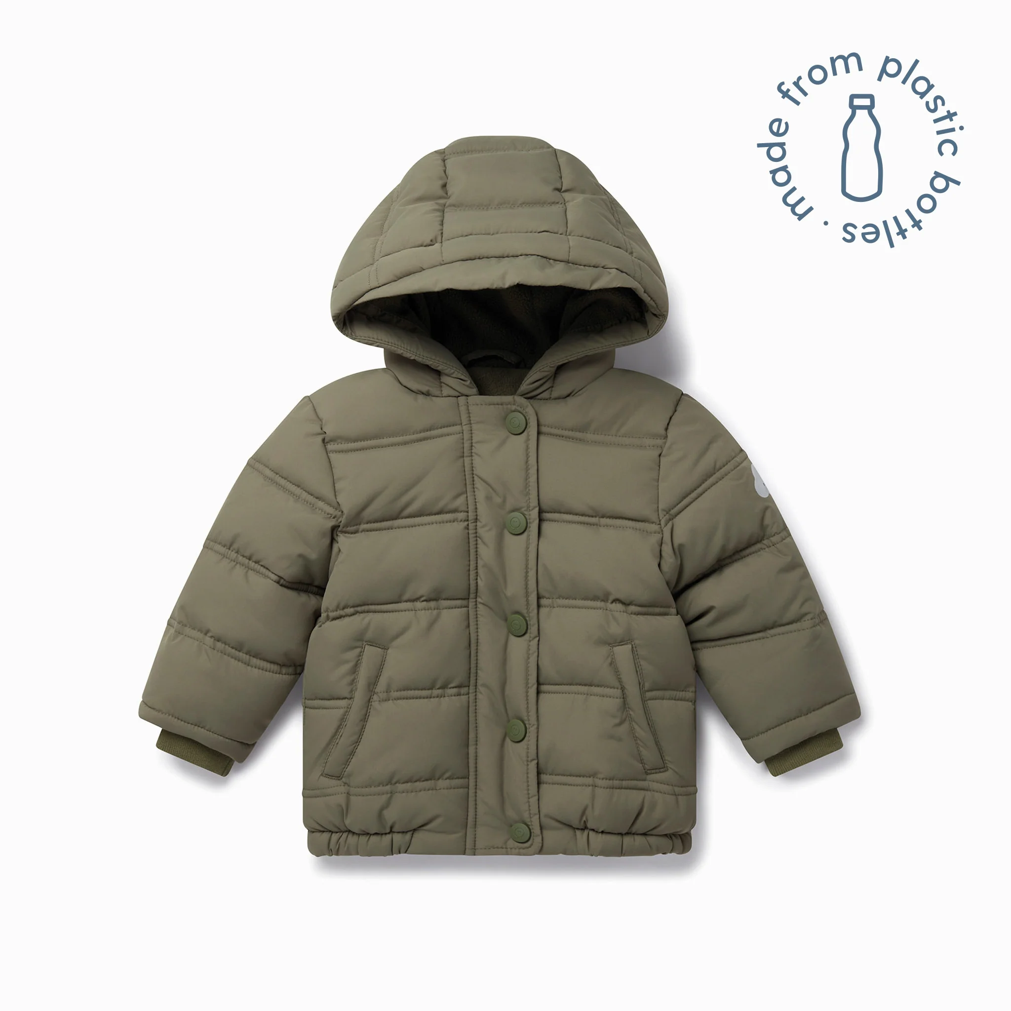 Recycled Waterproof Padded Coat - Image 8